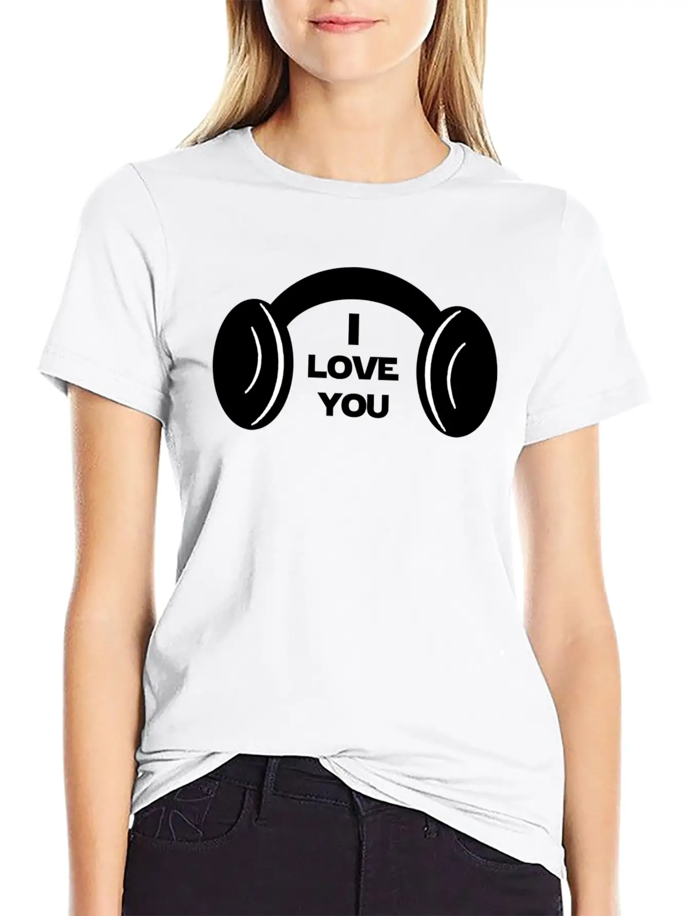 I LOVE YOU Star Wars Couple Comfortable Minimalist Graphic Tee – Summer Style Essential