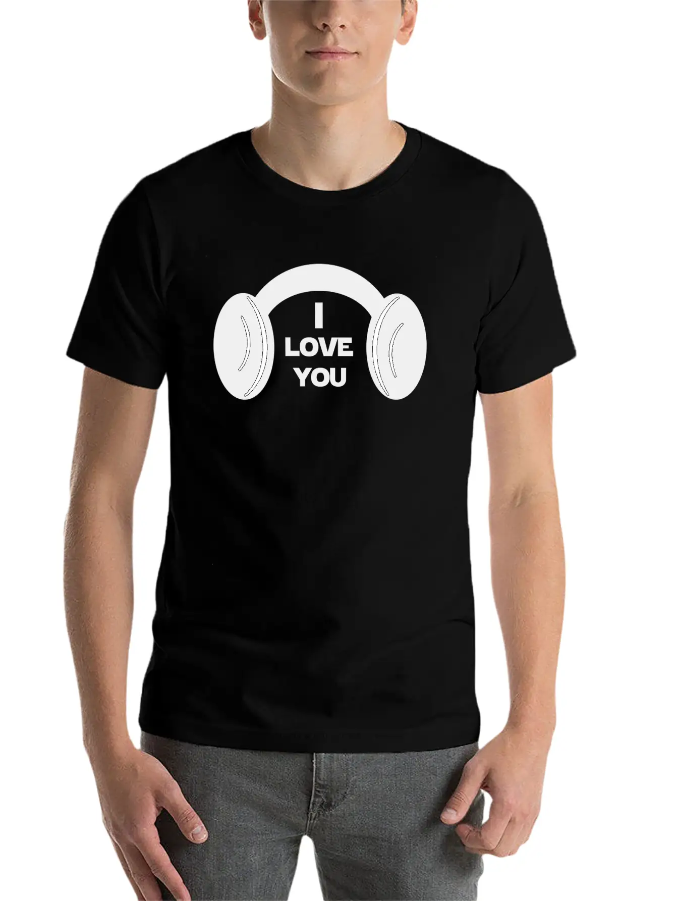 I LOVE YOU Star Wars Couple Comfortable Minimalist Graphic Tee – Summer Style Essential