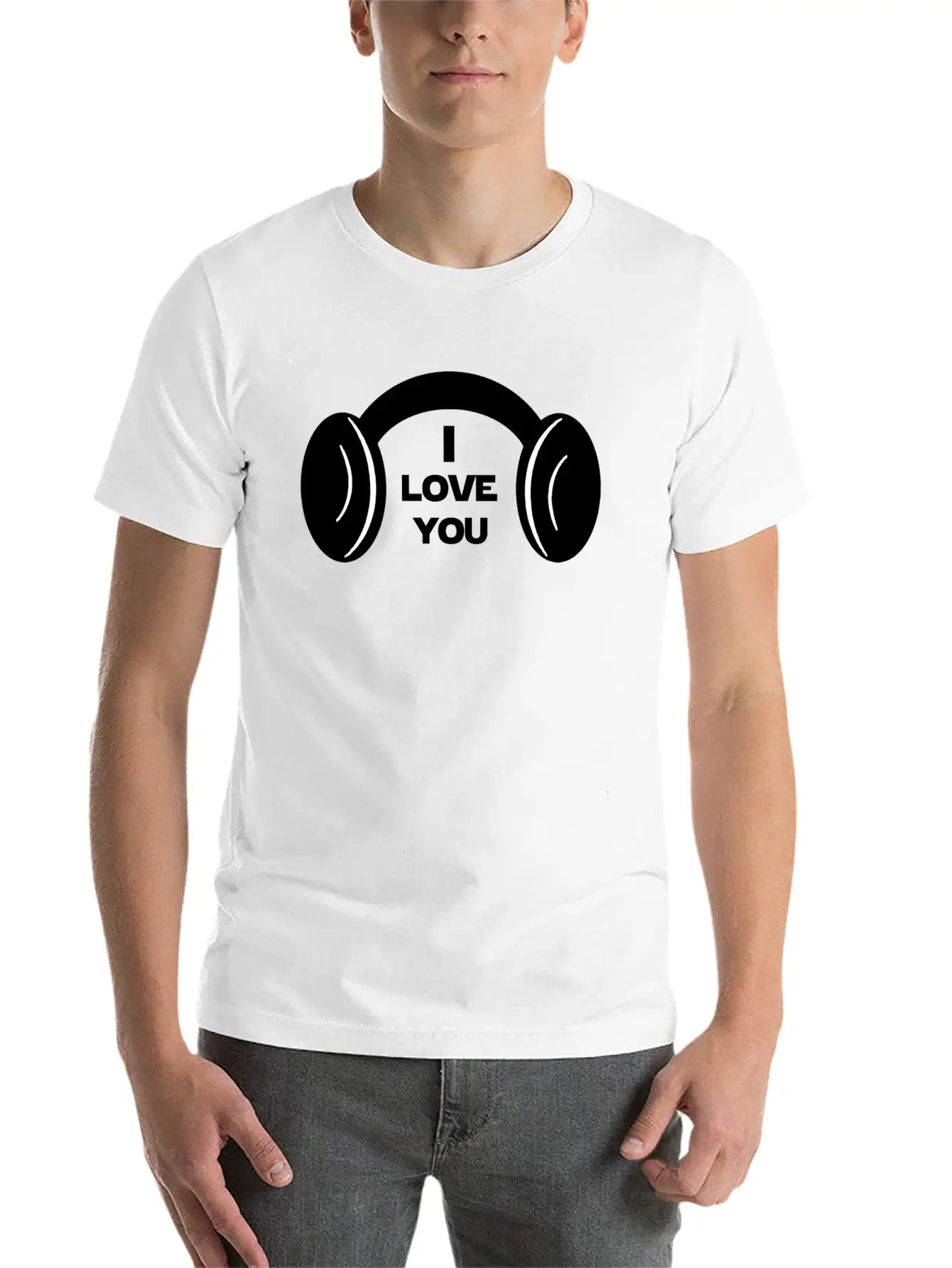 I LOVE YOU Star Wars Couple Comfortable Minimalist Graphic Tee – Summer Style Essential