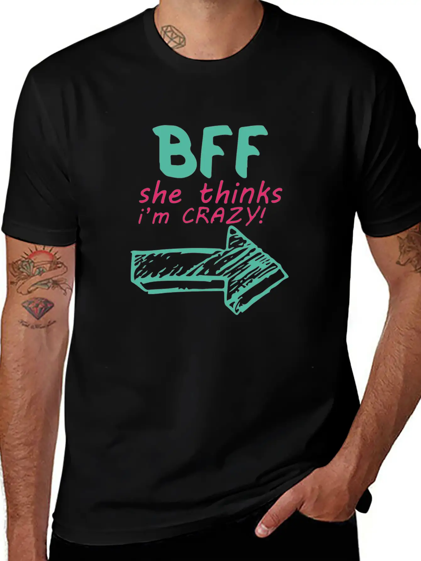 I M Crazy Essential Unisex Summer Tee – Soft Cotton Casual Fit