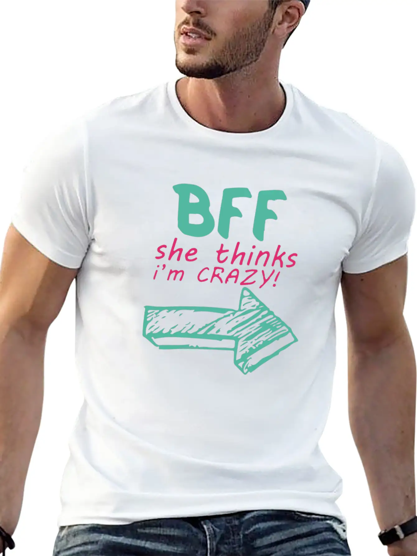 I M Crazy Essential Unisex Summer Tee – Soft Cotton Casual Fit