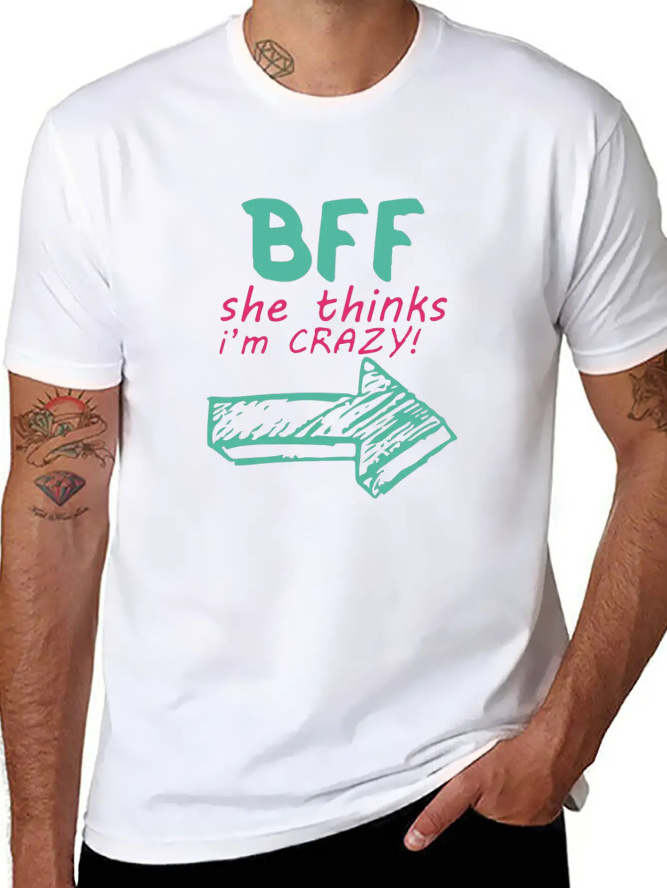 I M Crazy Essential Unisex Summer Tee – Soft Cotton Casual Fit