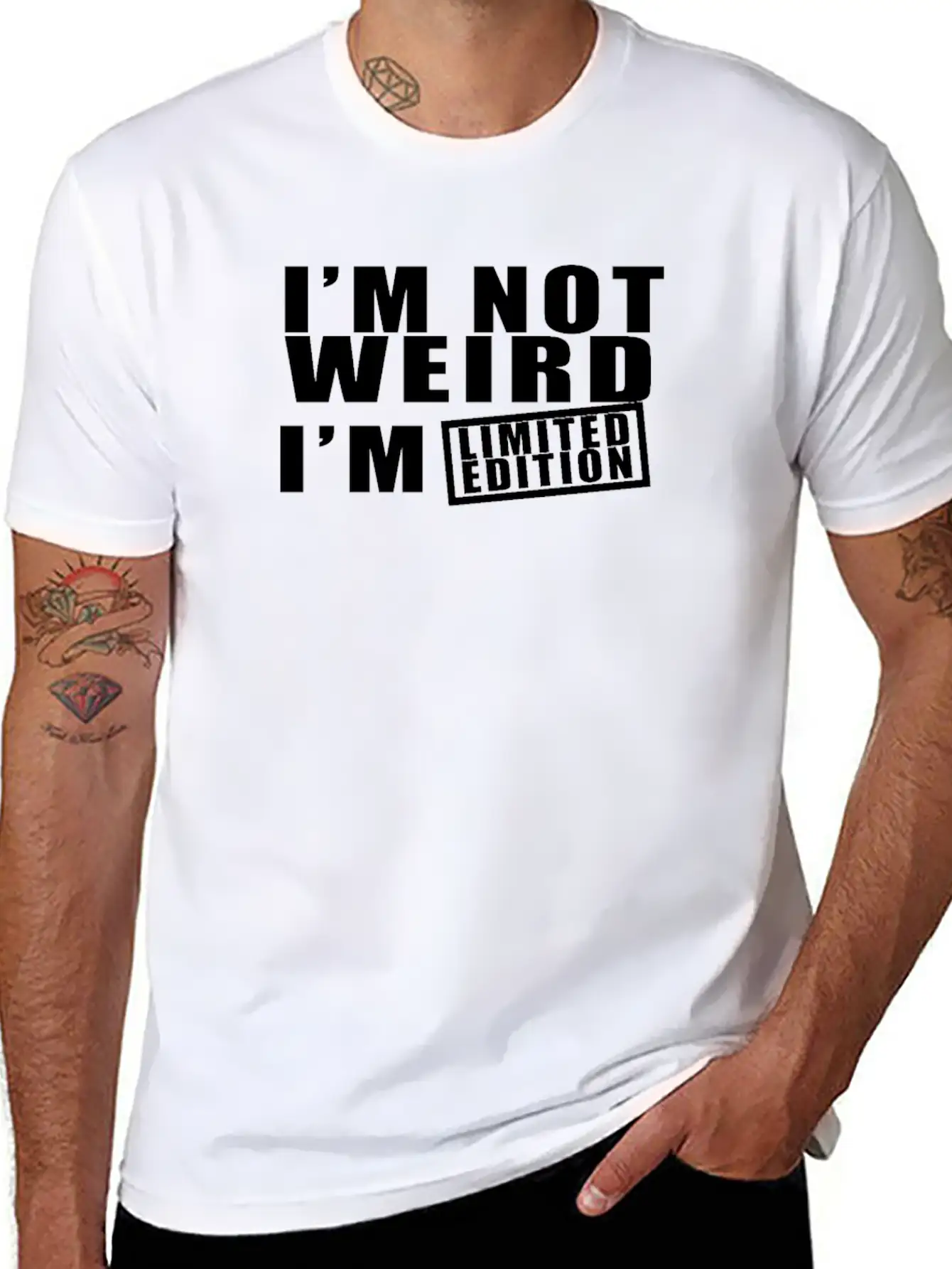 I M Not Weird I M Limited Edition Comfortable Minimalist Graphic Tee – Summer Style Essential