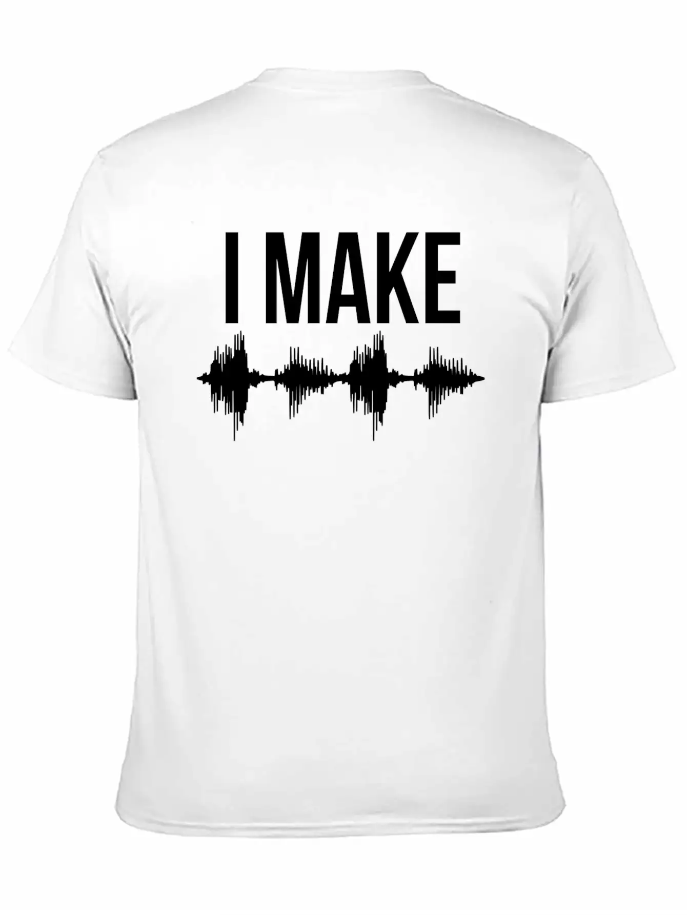I Make Waves Unisex Short Sleeve Soft Cotton T-Shirt – Casual Everyday Wear