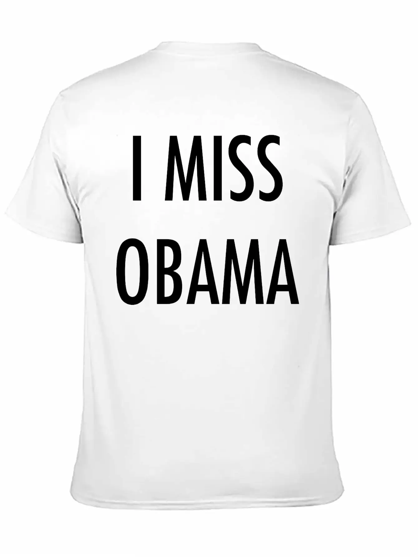 I Miss Obama Basic Graphic T-Shirt – Daily Comfort In Soft Cotton