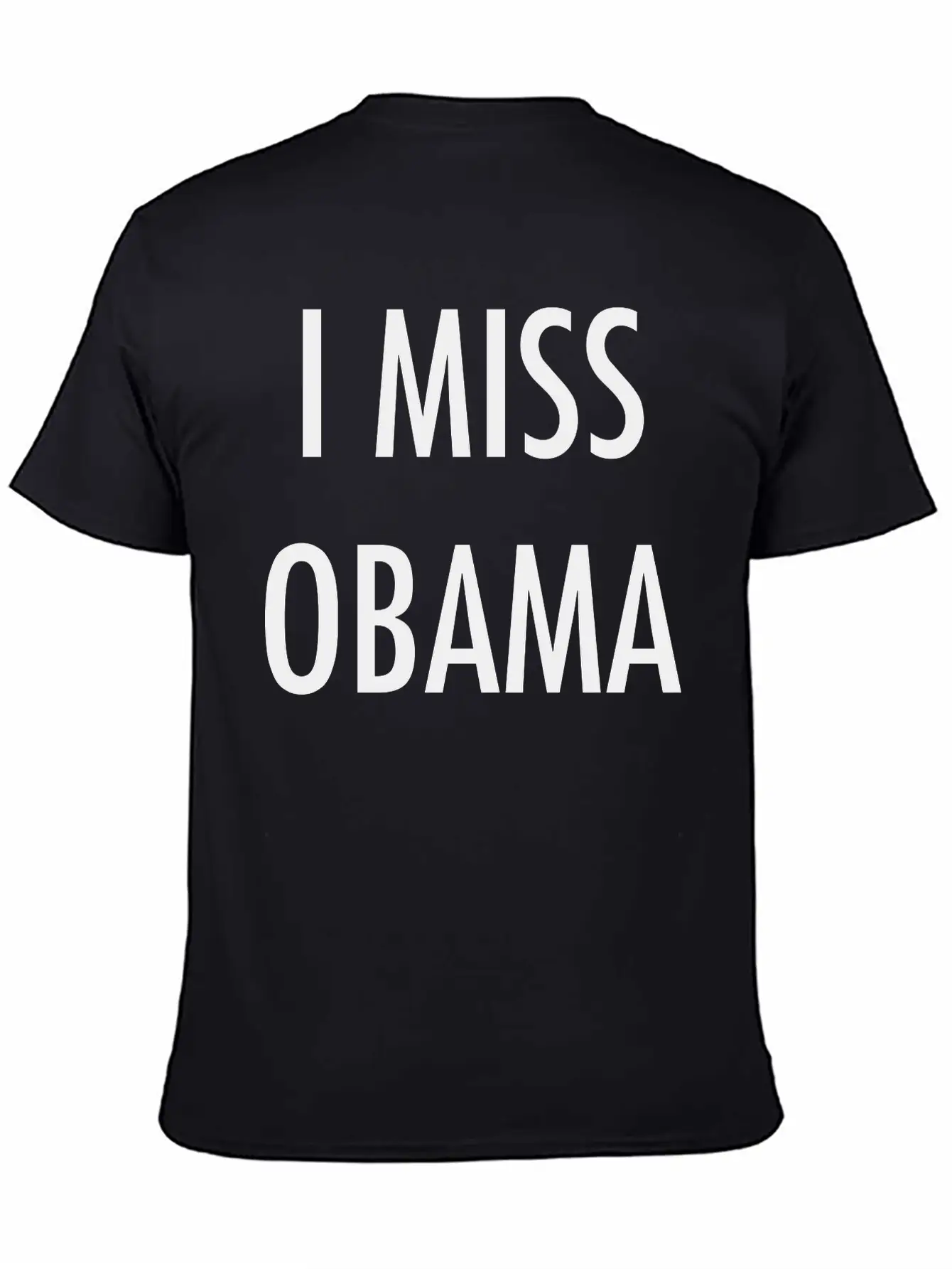 I Miss Obama Basic Graphic T-Shirt – Daily Comfort In Soft Cotton