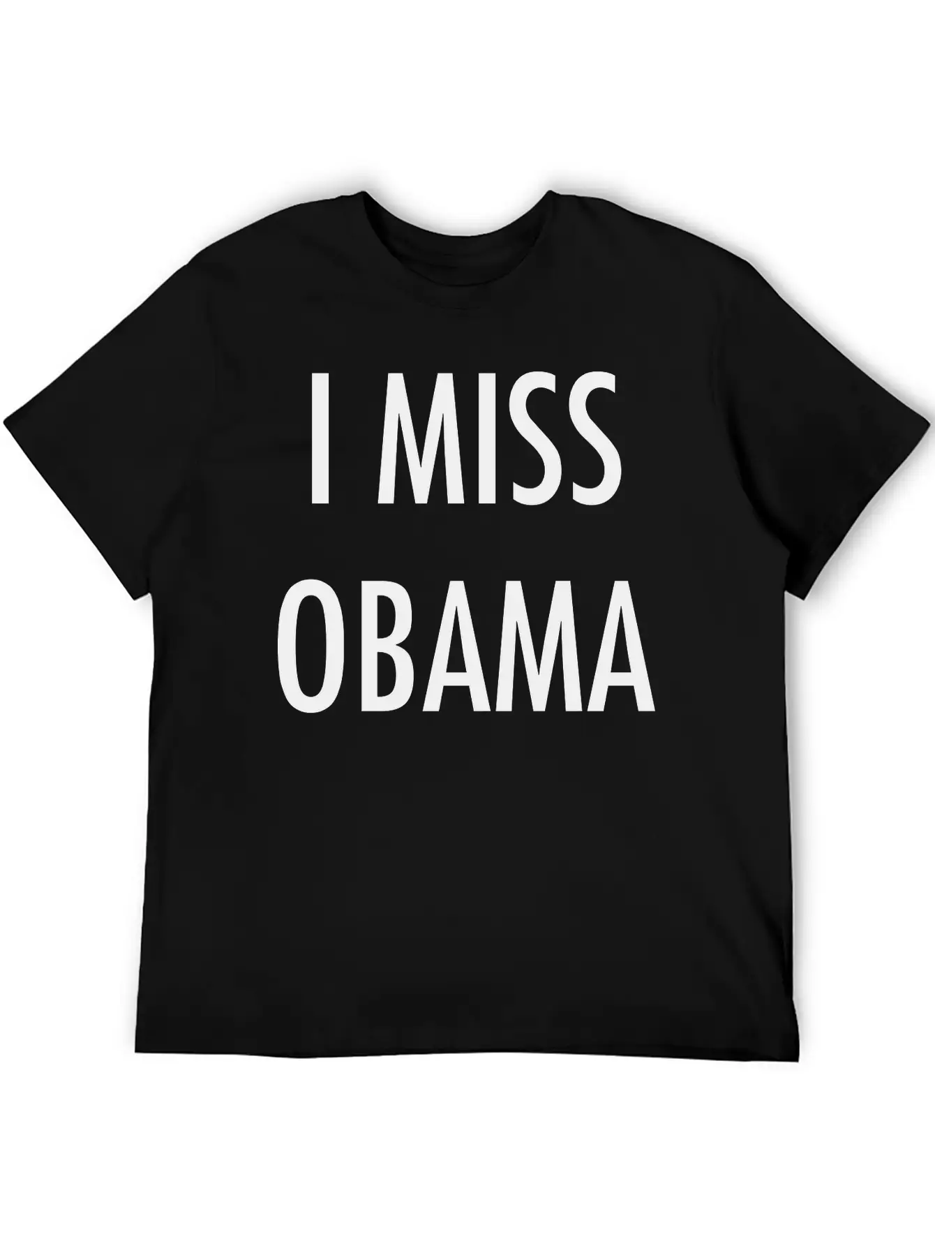 I Miss Obama Basic Graphic T-Shirt – Daily Comfort In Soft Cotton