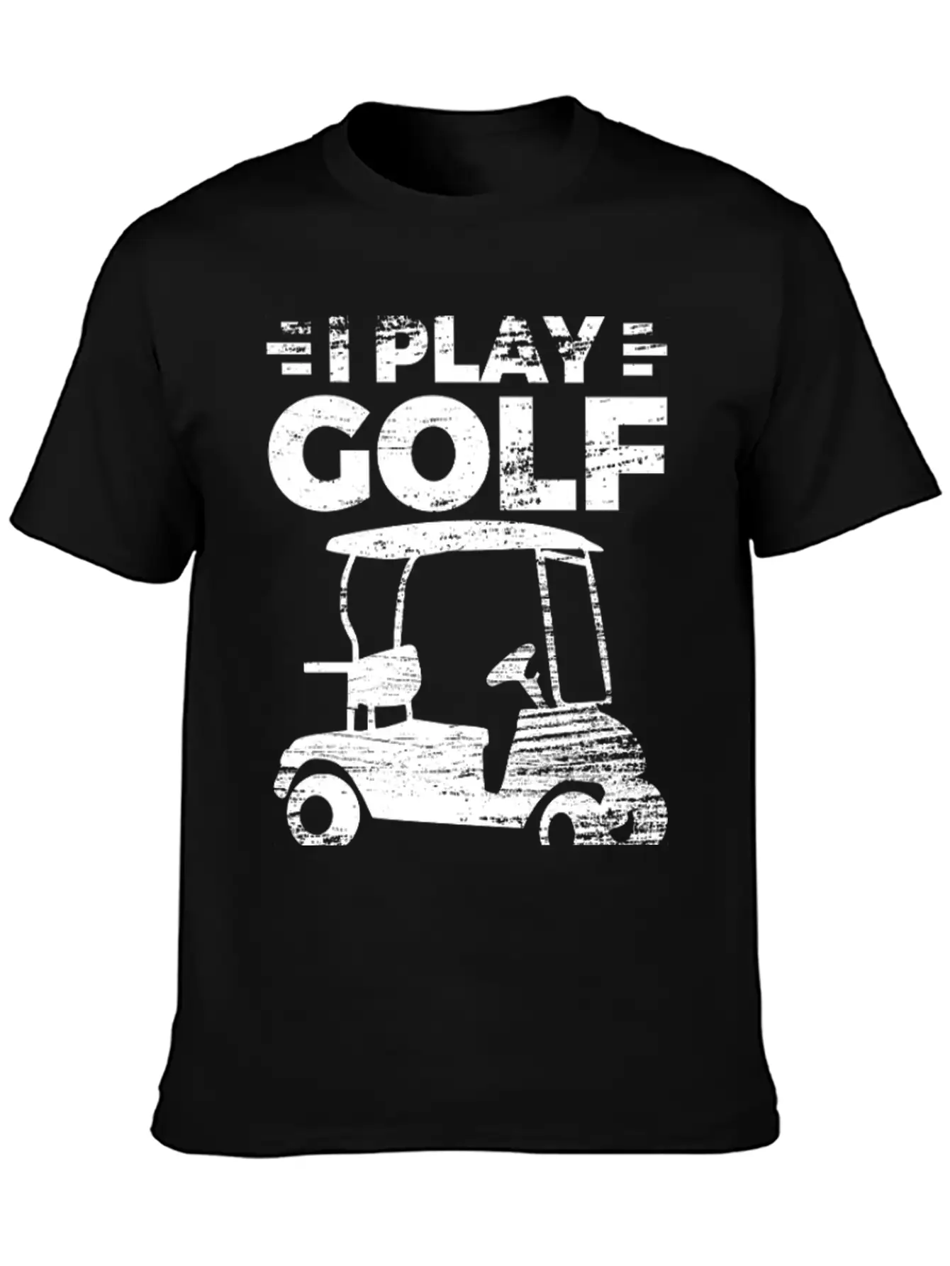 I Play Golf To Drive Golf Carts Timeless Short Sleeve Tee – Comfy And Minimalist Design