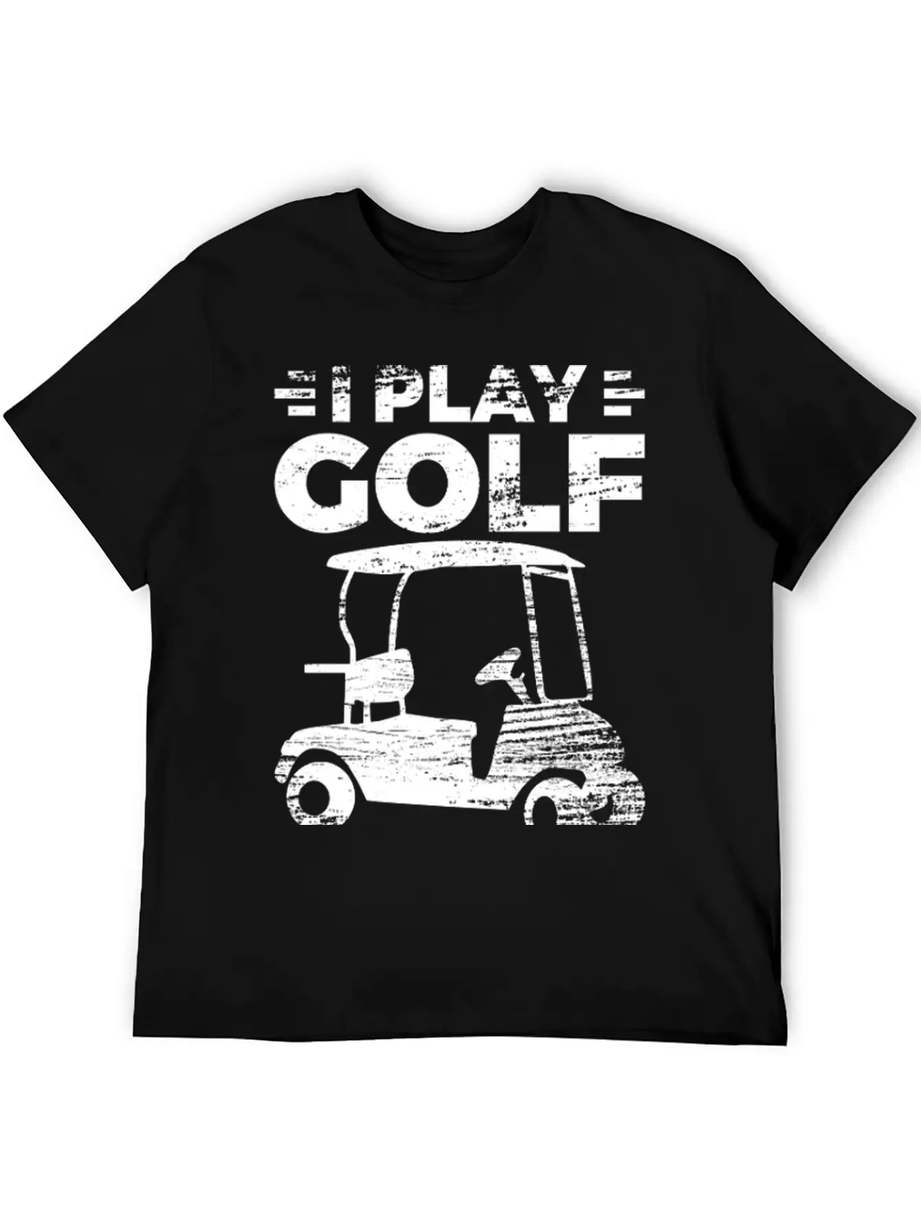 I Play Golf To Drive Golf Carts Timeless Short Sleeve Tee – Comfy And Minimalist Design