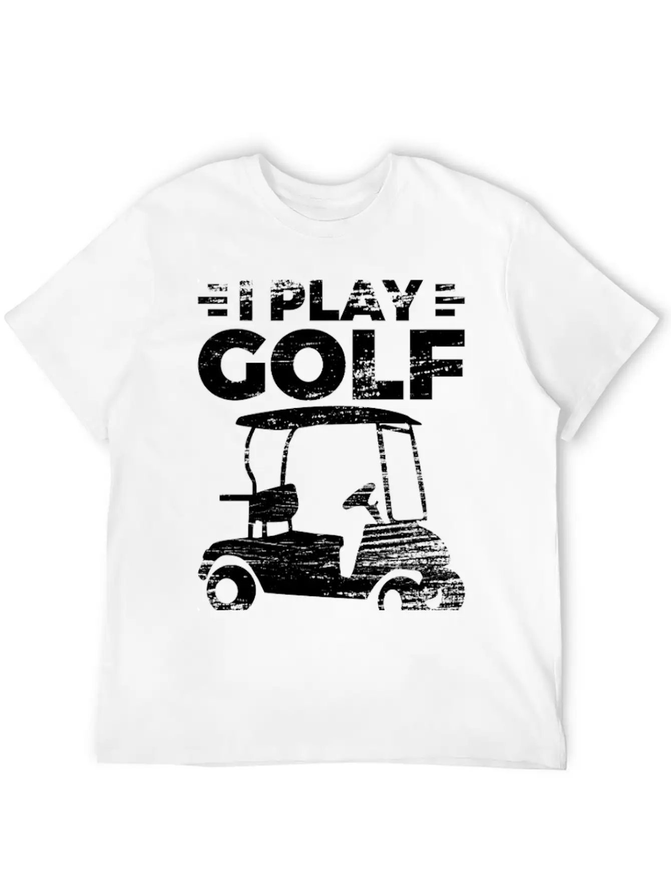 I Play Golf To Drive Golf Carts Timeless Short Sleeve Tee – Comfy And Minimalist Design