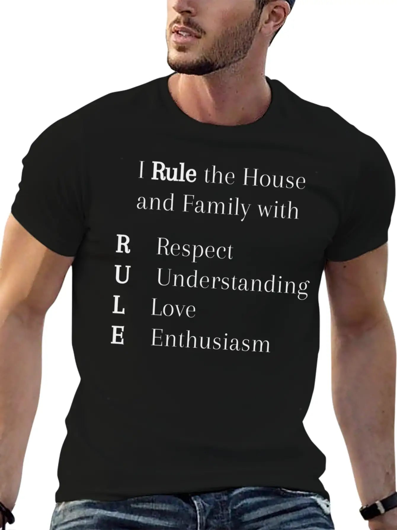 I Rule The House Timeless Short Sleeve Tee – Comfy And Minimalist Design