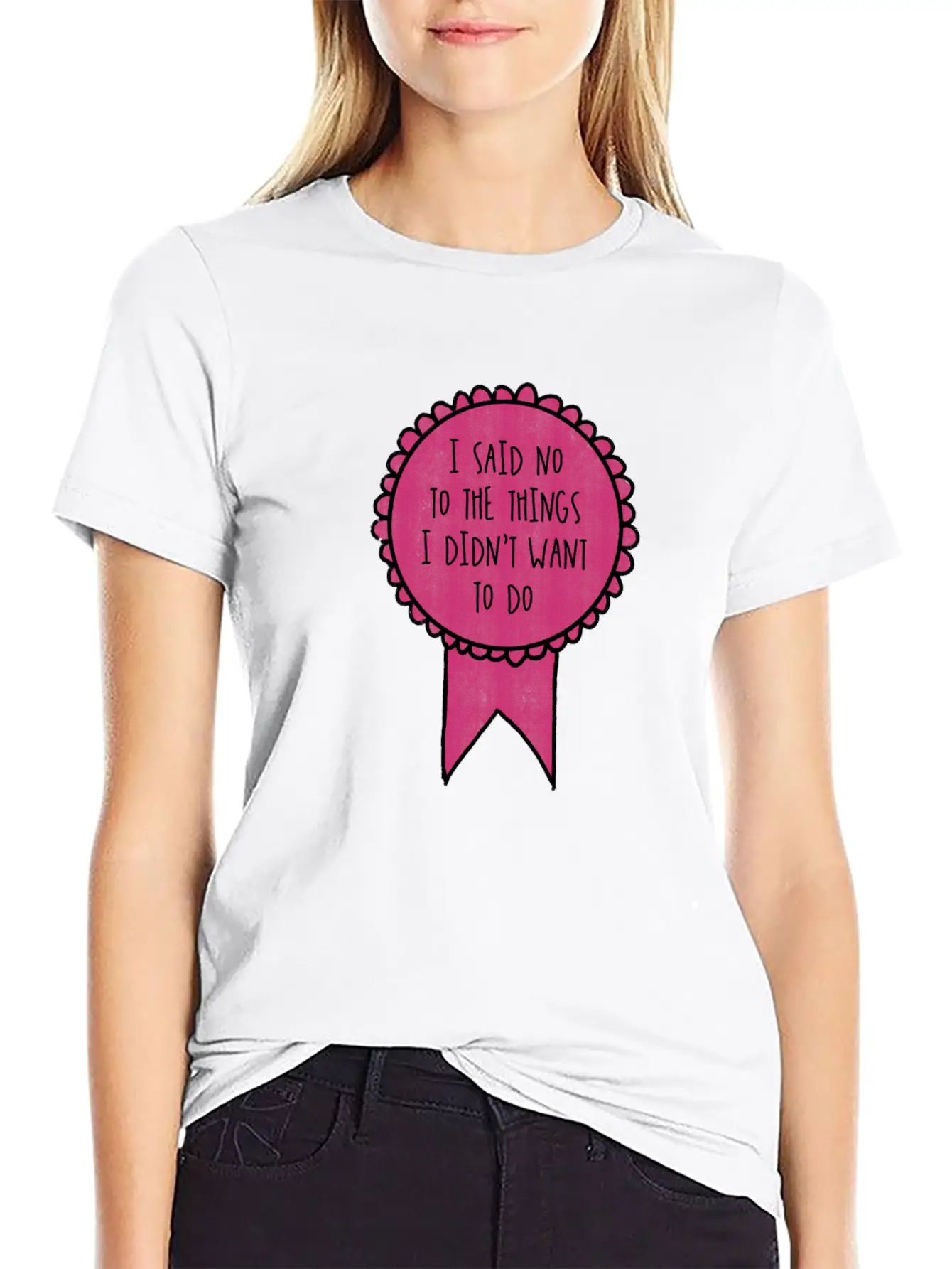 I Said No To The Things I Didn't Want To Do / Timeless Short Sleeve Tee – Comfy And Minimalist Design