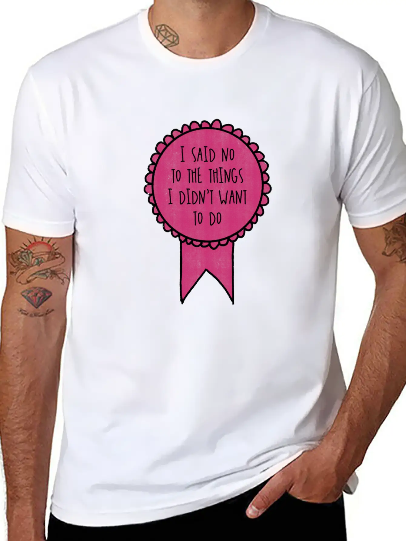I Said No To The Things I Didn't Want To Do / Timeless Short Sleeve Tee – Comfy And Minimalist Design