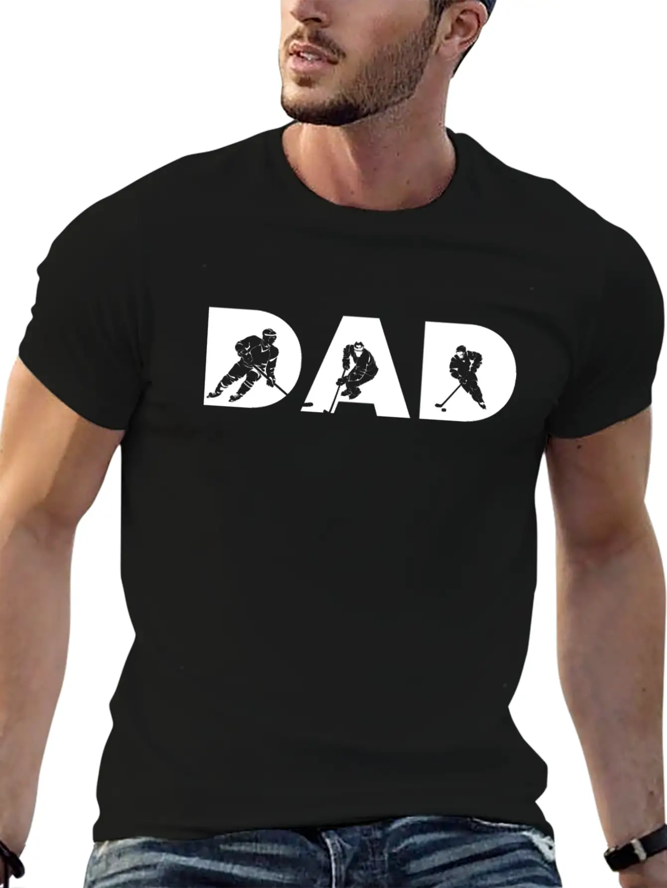 I Score Hockey Shirts Gifts Funny T Shirt For Da Unisex Short Sleeve Soft Cotton T-Shirt – Casual Everyday Wear