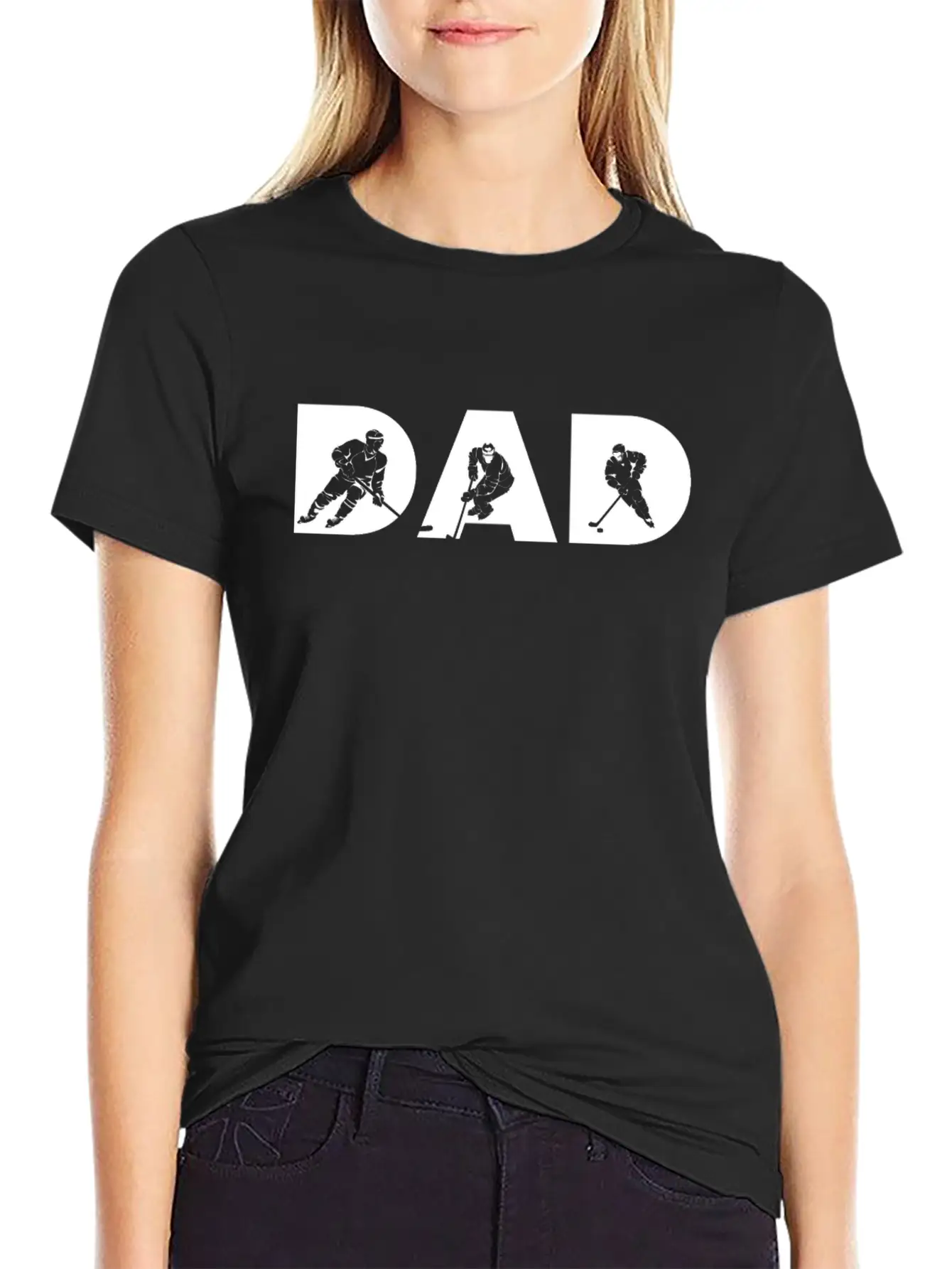 I Score Hockey Shirts Gifts Funny T Shirt For Da Unisex Short Sleeve Soft Cotton T-Shirt – Casual Everyday Wear