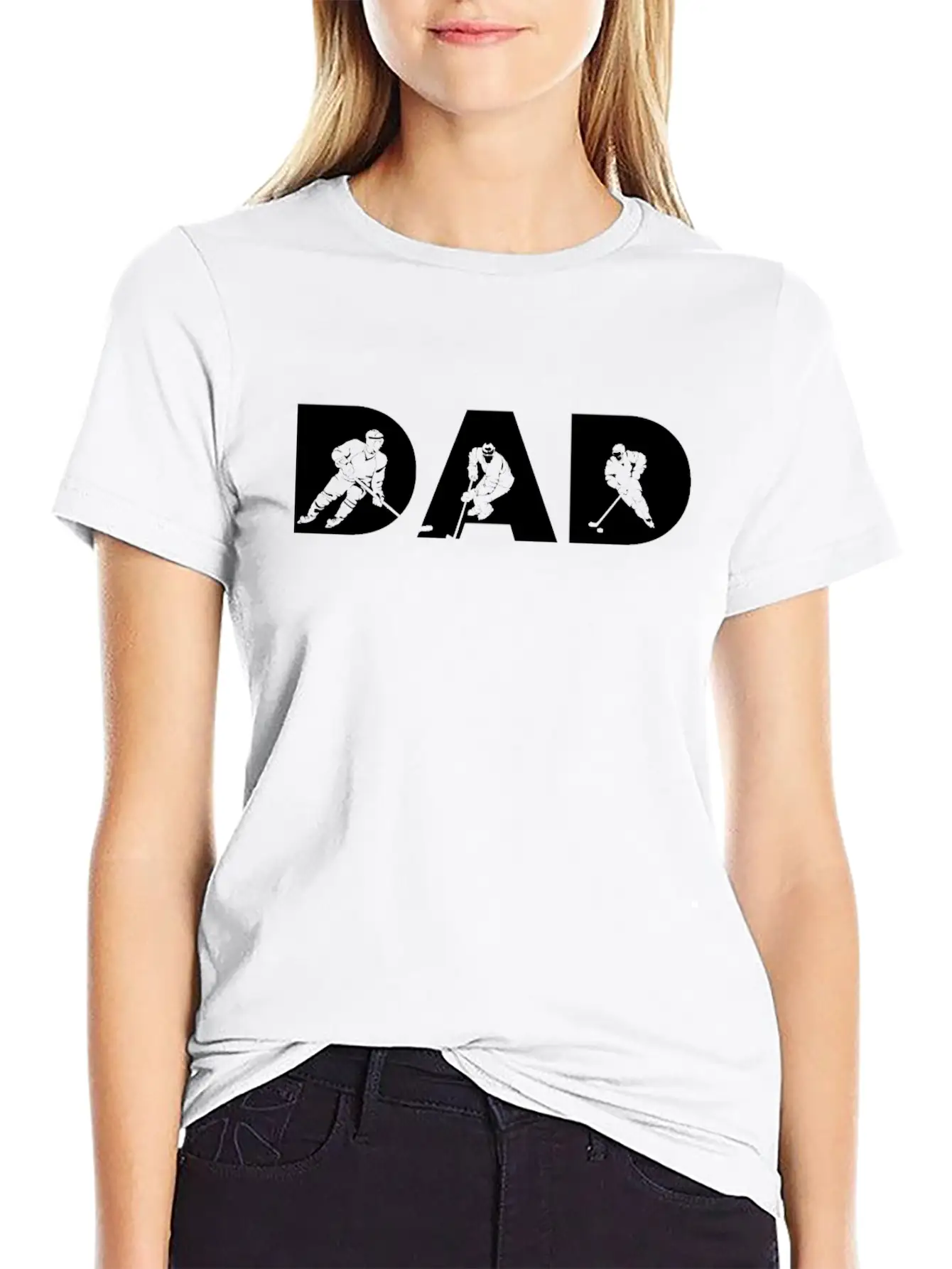 I Score Hockey Shirts Gifts Funny T Shirt For Da Unisex Short Sleeve Soft Cotton T-Shirt – Casual Everyday Wear
