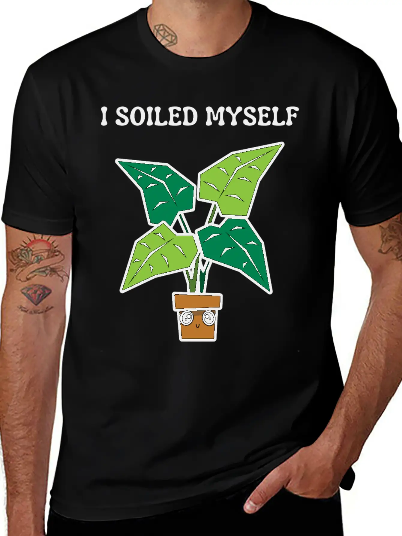 I Soiled Myself Excited Unisex Short Sleeve Soft Cotton T-Shirt – Casual Everyday Wear