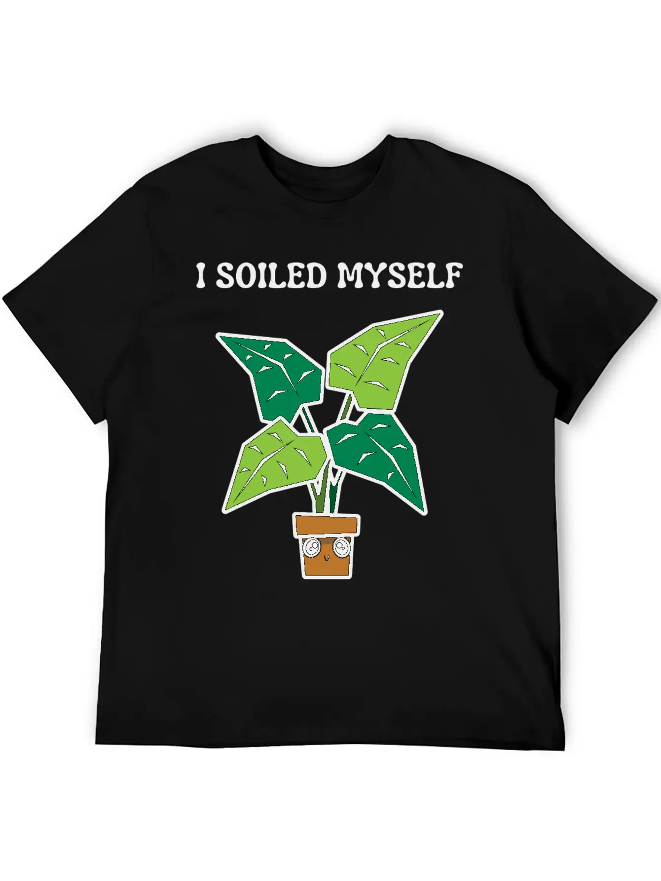 I Soiled Myself Excited Unisex Short Sleeve Soft Cotton T-Shirt – Casual Everyday Wear