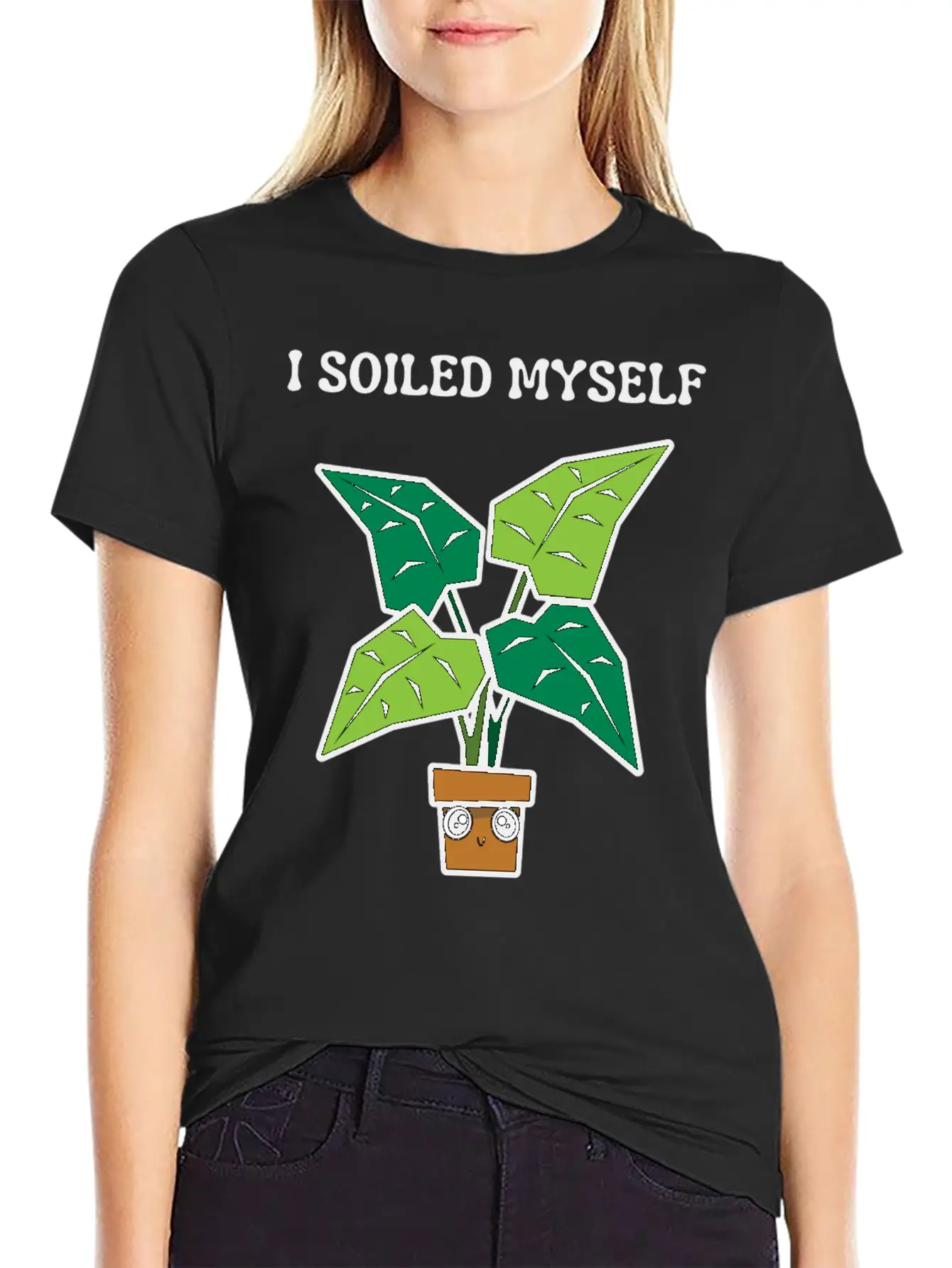 I Soiled Myself Excited Unisex Short Sleeve Soft Cotton T-Shirt – Casual Everyday Wear