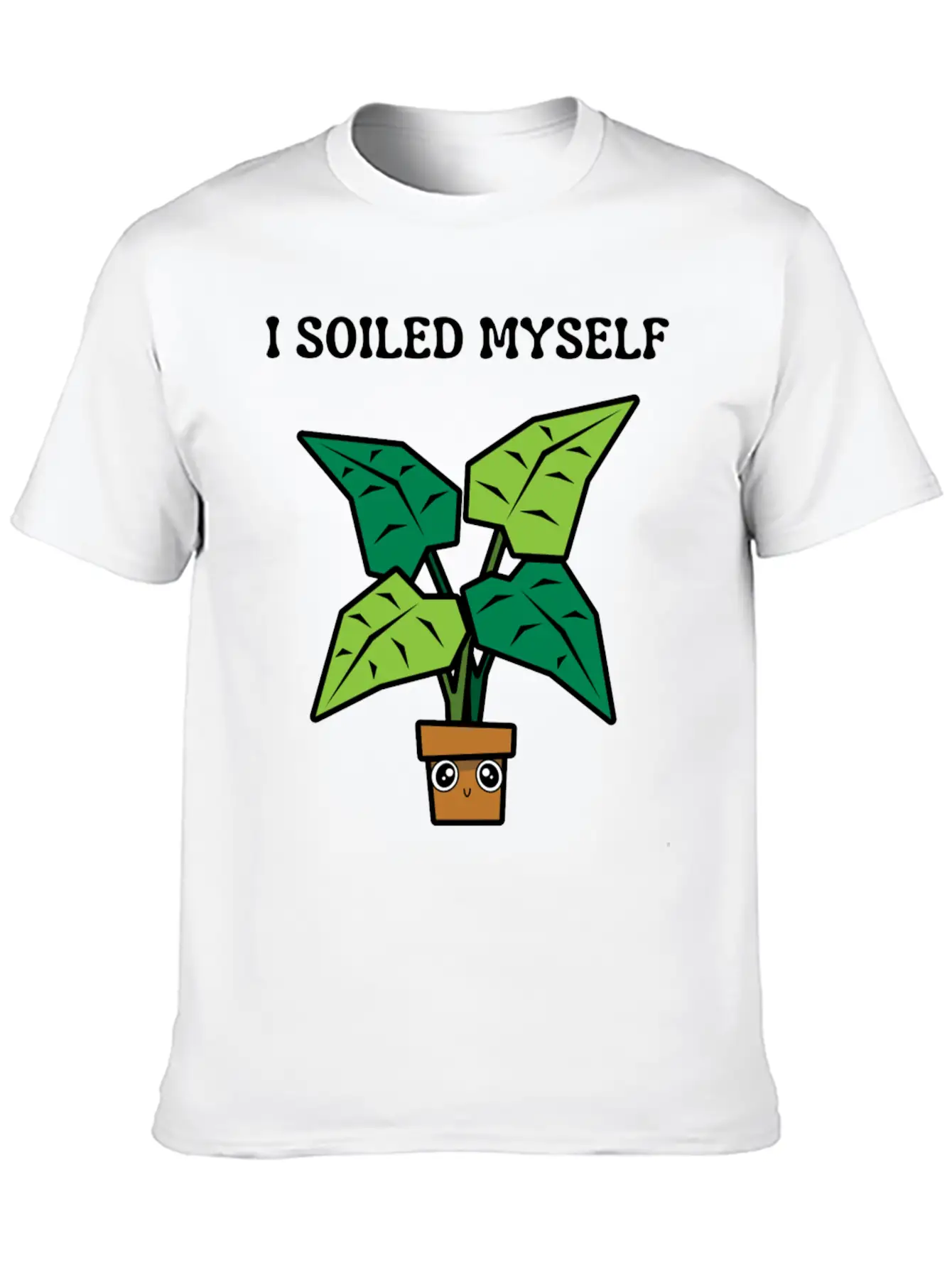 I Soiled Myself Excited Unisex Short Sleeve Soft Cotton T-Shirt – Casual Everyday Wear