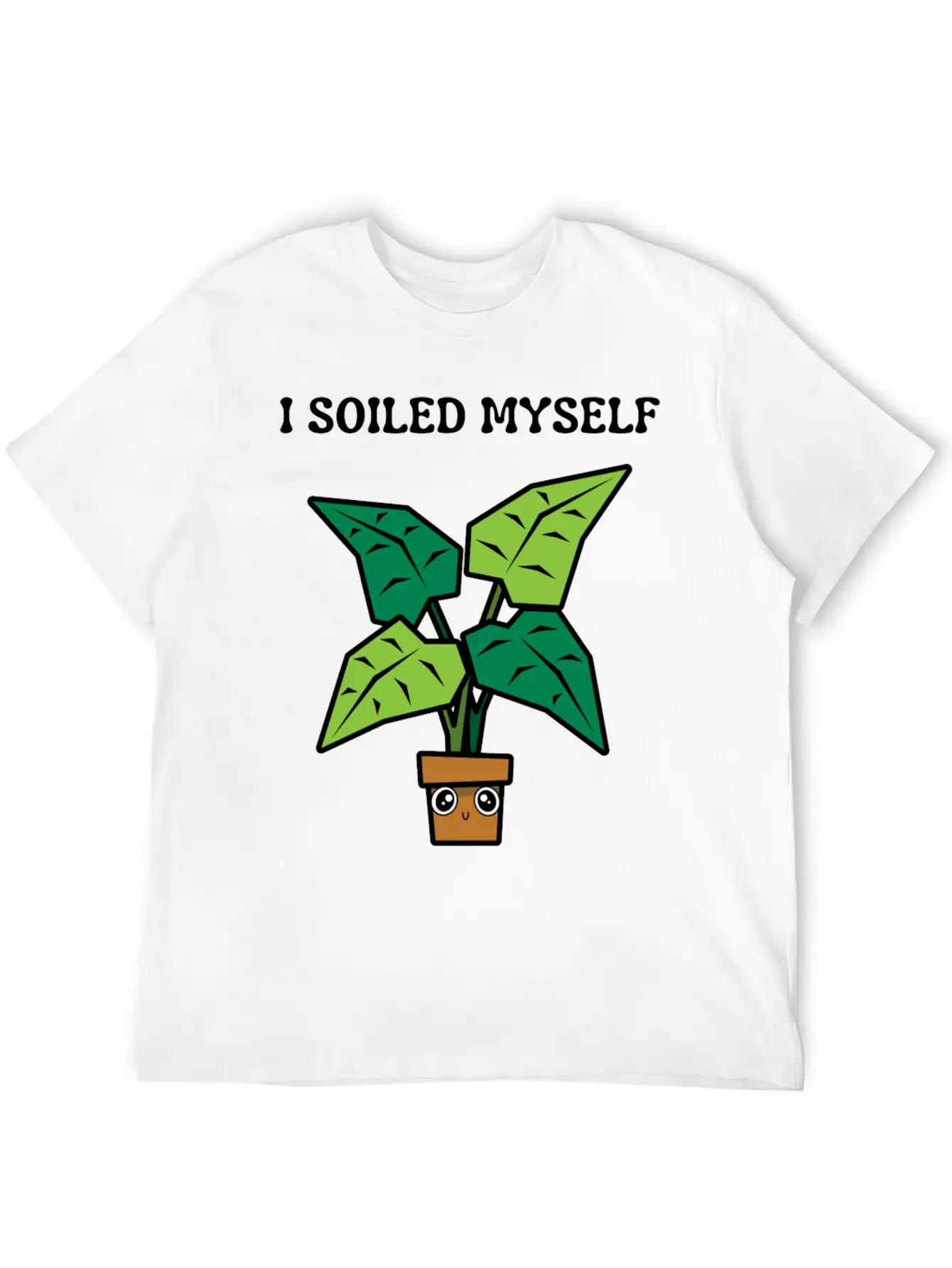 I Soiled Myself Excited Unisex Short Sleeve Soft Cotton T-Shirt – Casual Everyday Wear