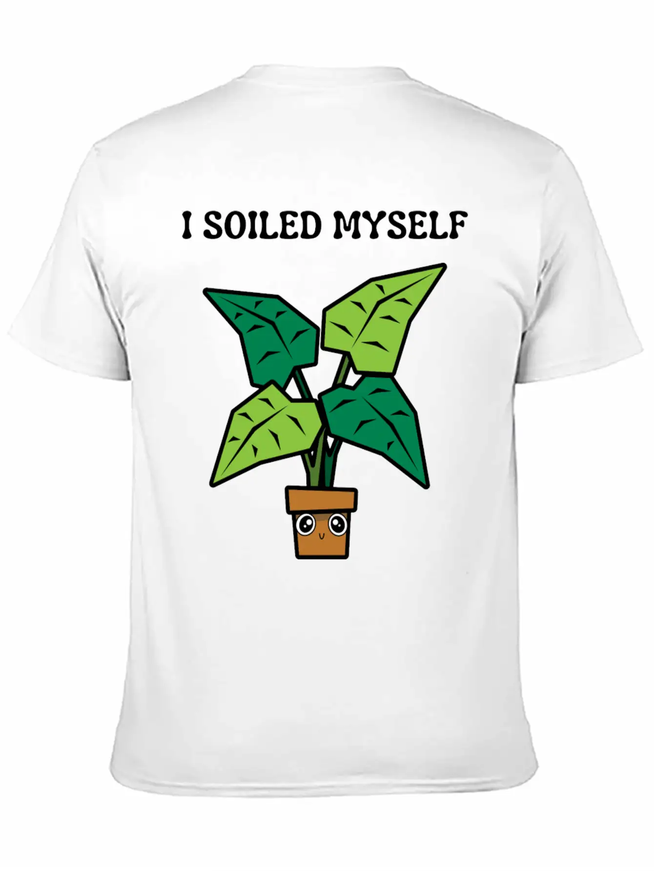 I Soiled Myself Excited Unisex Short Sleeve Soft Cotton T-Shirt – Casual Everyday Wear