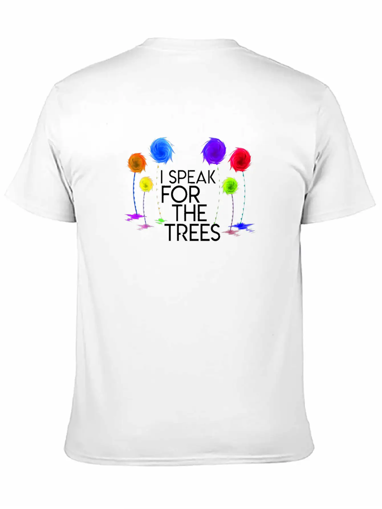 I Speak For The Trees Shirt Earth Day Essential Unisex Summer Tee – Soft Cotton Casual Fit