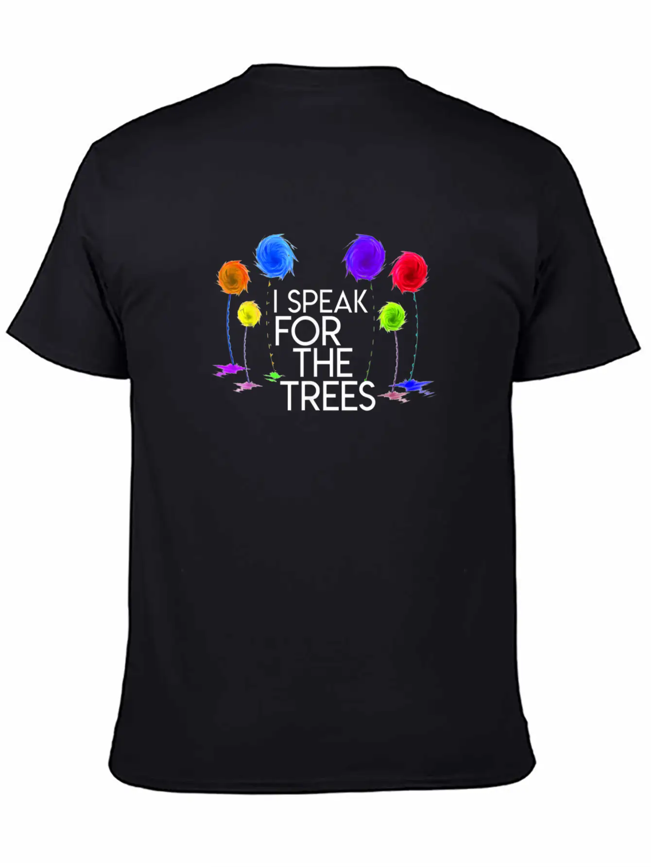 I Speak For The Trees Shirt Earth Day Essential Unisex Summer Tee – Soft Cotton Casual Fit