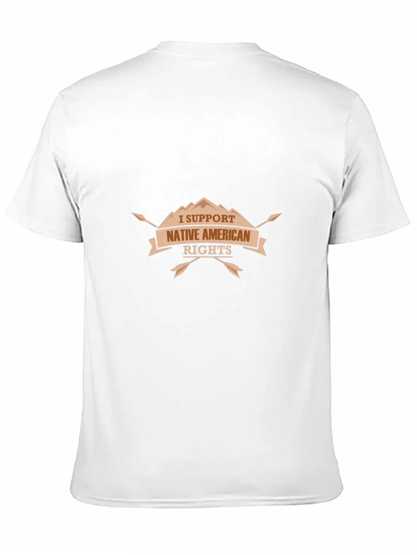 I SUPPORT NATIVE AMERICAN RIGHTS Essential Unisex Summer Tee – Soft Cotton Casual Fit