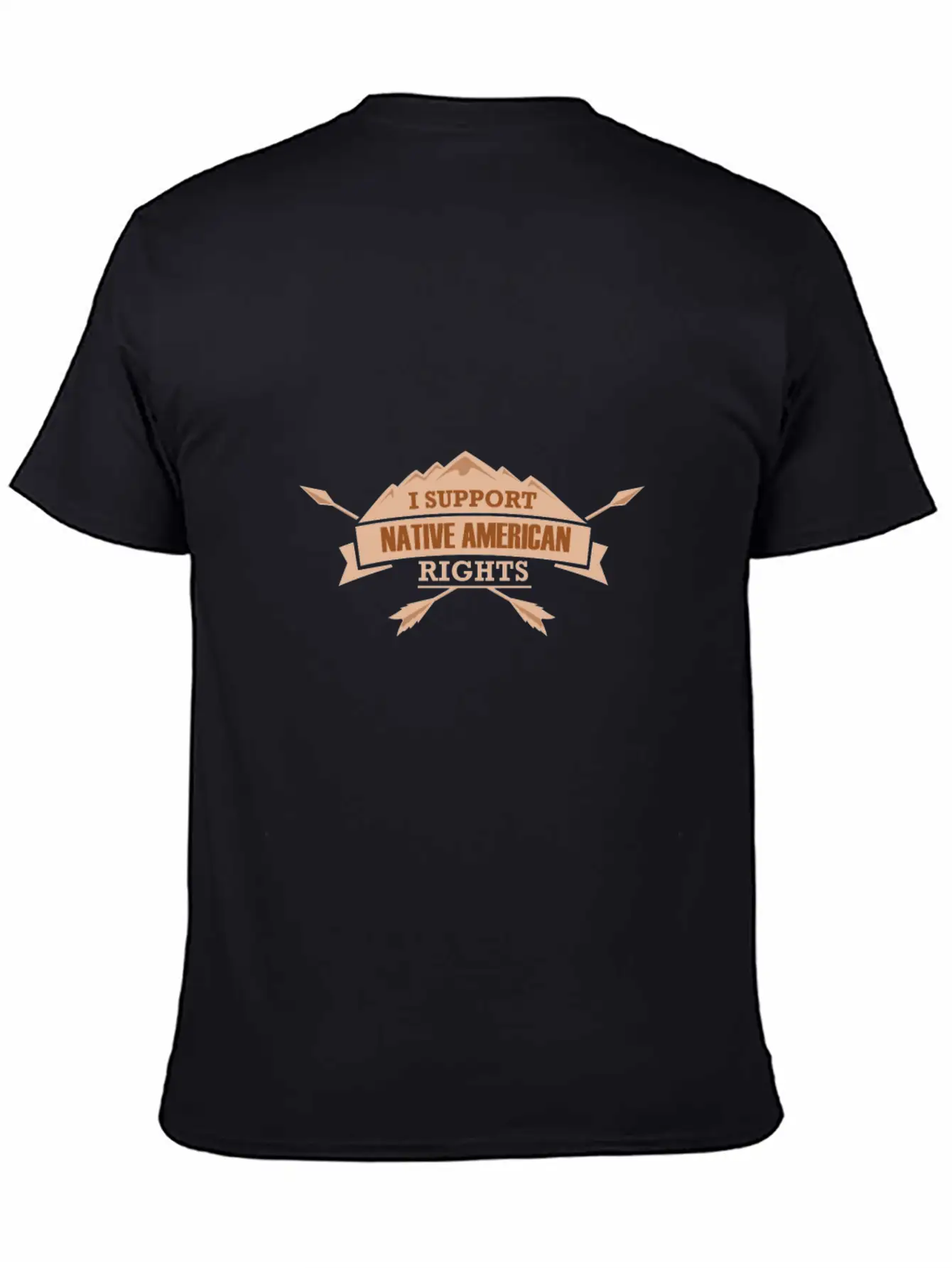 I SUPPORT NATIVE AMERICAN RIGHTS Essential Unisex Summer Tee – Soft Cotton Casual Fit