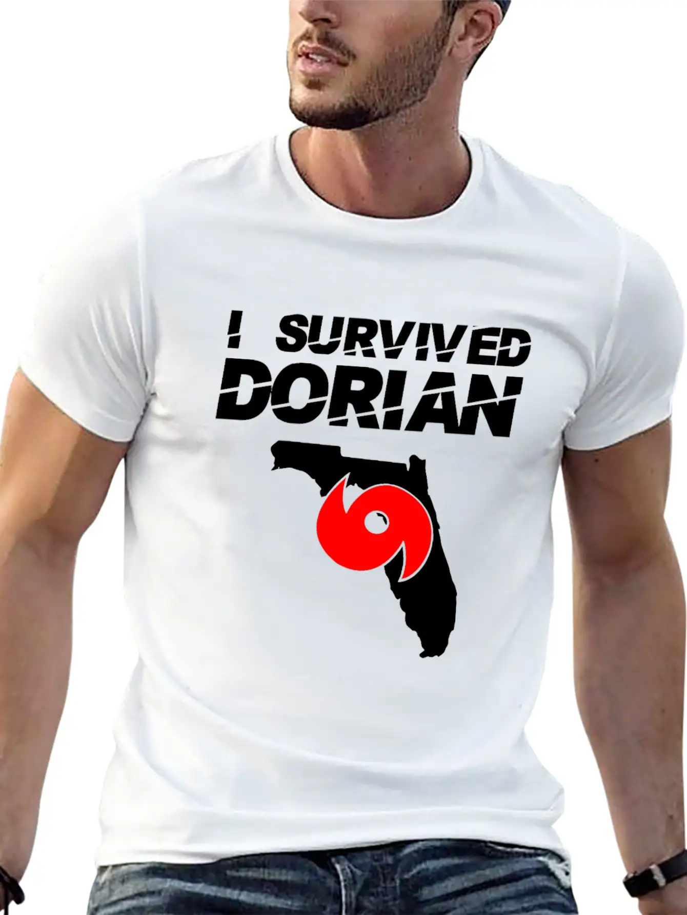 I Survived Hurricane Dorian 2019 Timeless Short Sleeve Tee – Comfy And Minimalist Design