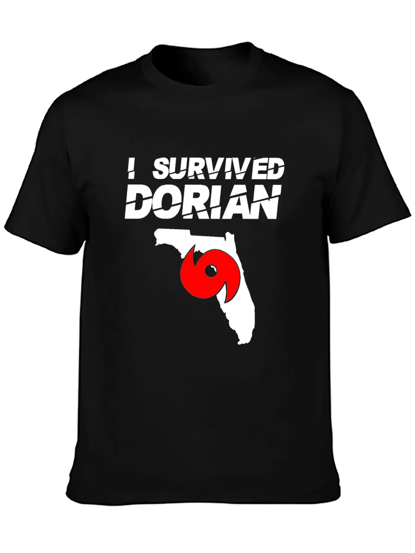 I Survived Hurricane Dorian 2019 Timeless Short Sleeve Tee – Comfy And Minimalist Design