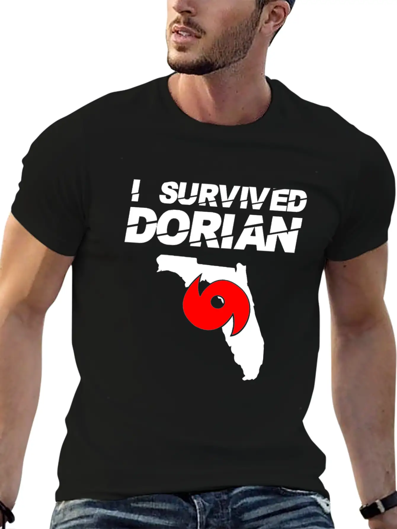 I Survived Hurricane Dorian 2019 Timeless Short Sleeve Tee – Comfy And Minimalist Design