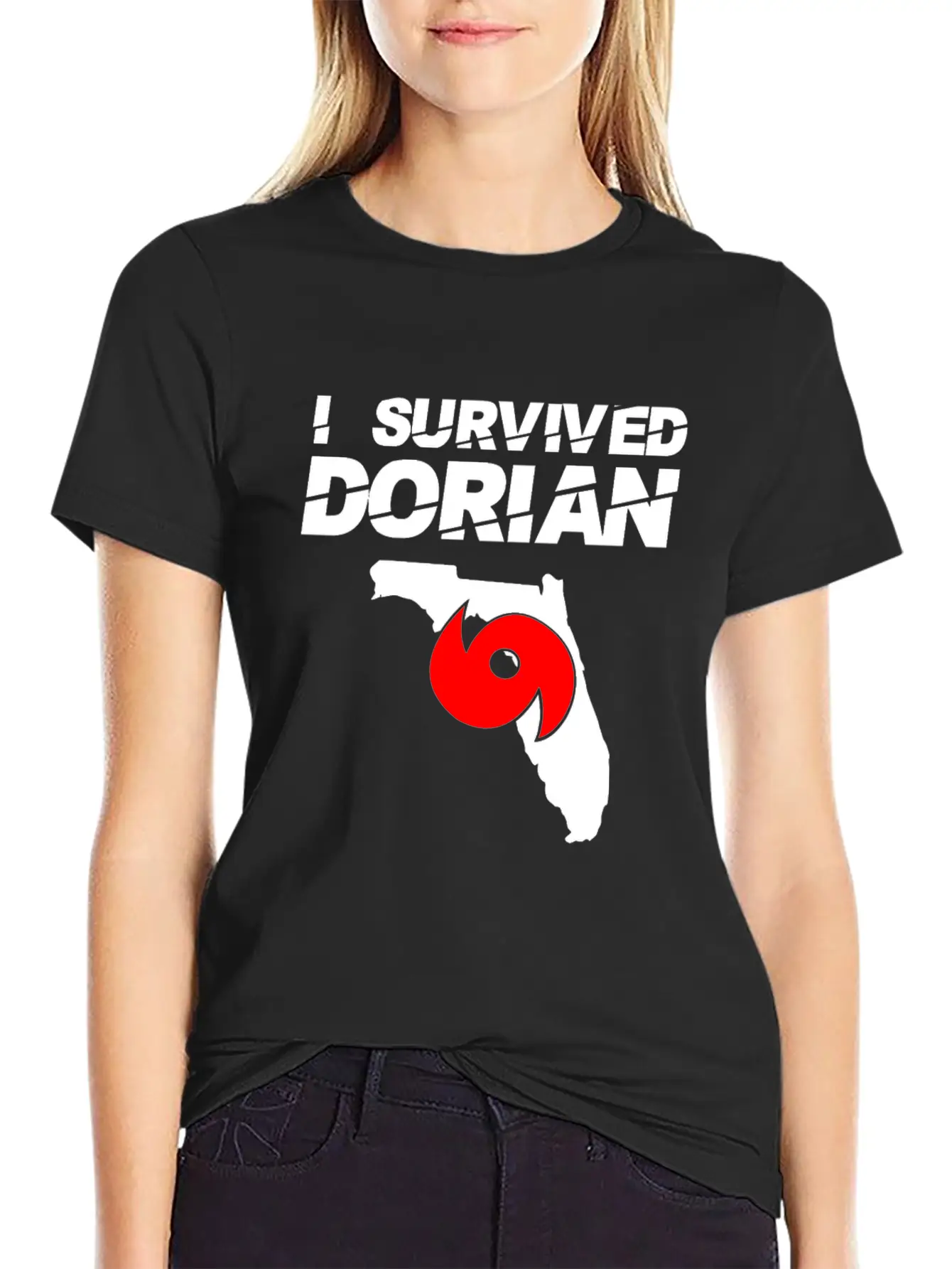 I Survived Hurricane Dorian 2019 Timeless Short Sleeve Tee – Comfy And Minimalist Design