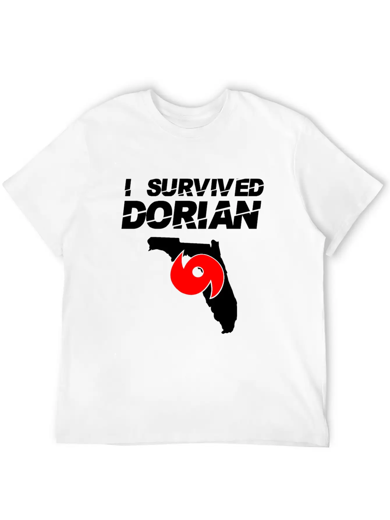 I Survived Hurricane Dorian 2019 Timeless Short Sleeve Tee – Comfy And Minimalist Design