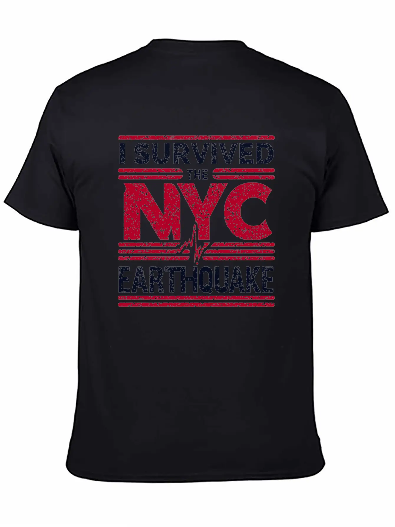 I Survived The NYC Earthquake Commemorative Comfortable Minimalist Graphic Tee – Summer Style Essential