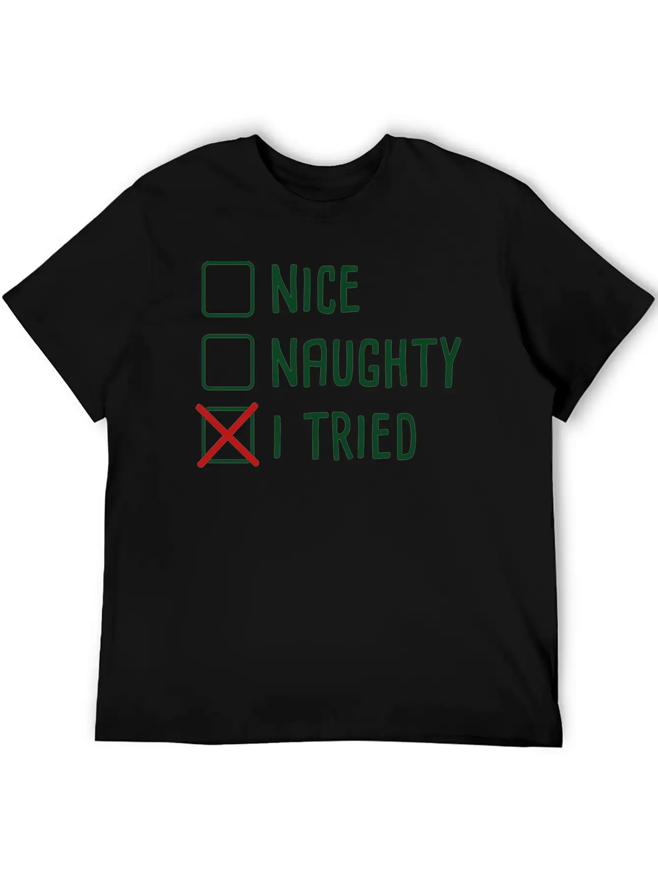 I Tried Essential Unisex Summer Tee – Soft Cotton Casual Fit