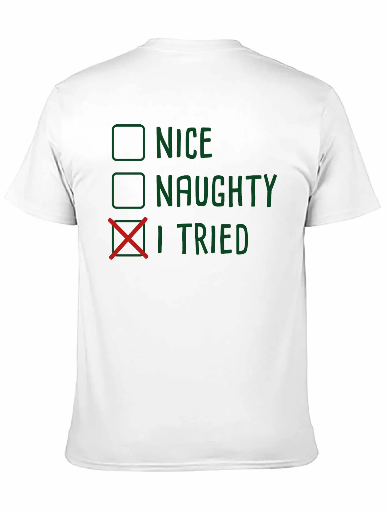 I Tried Essential Unisex Summer Tee – Soft Cotton Casual Fit