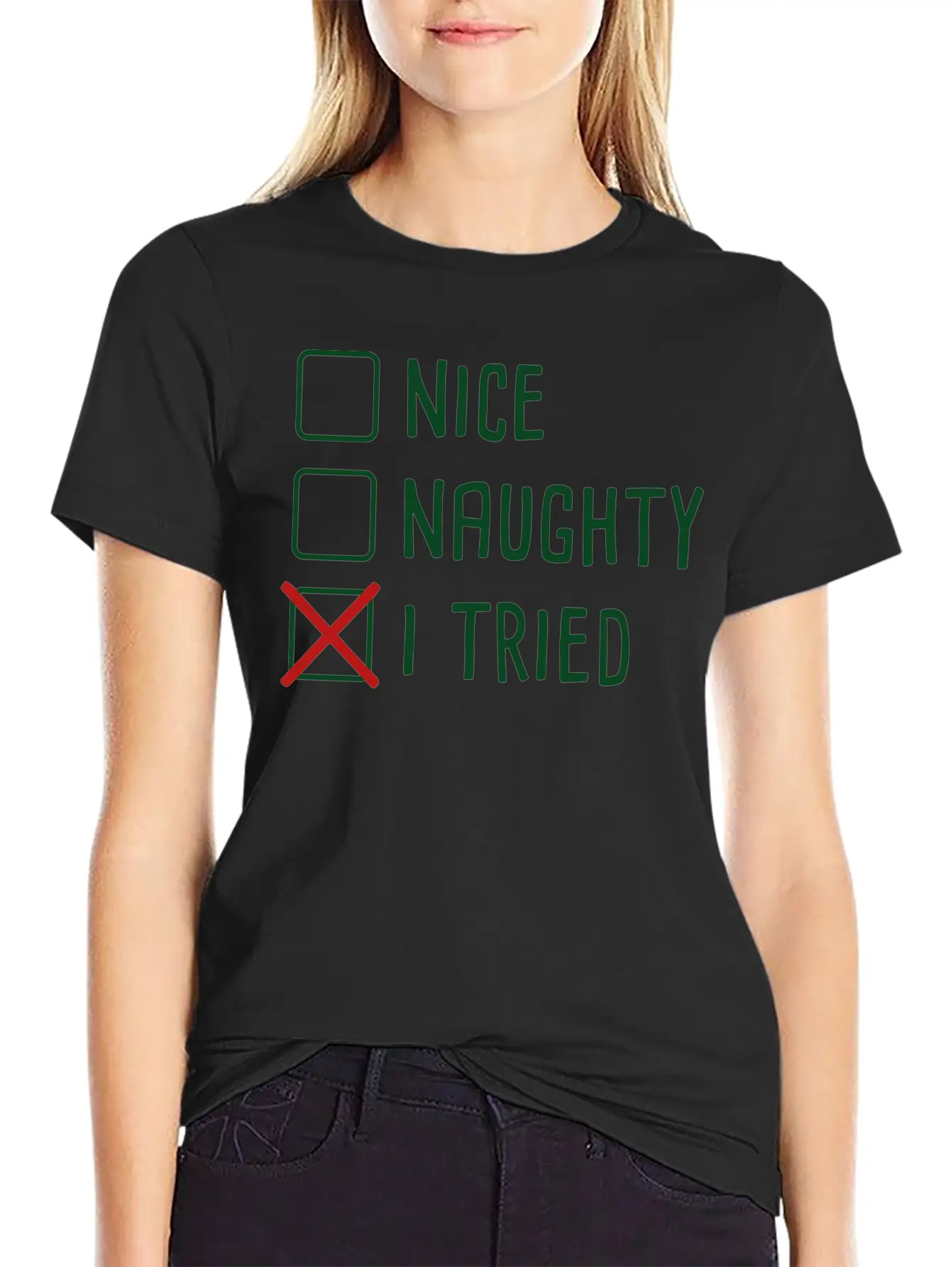 I Tried Essential Unisex Summer Tee – Soft Cotton Casual Fit