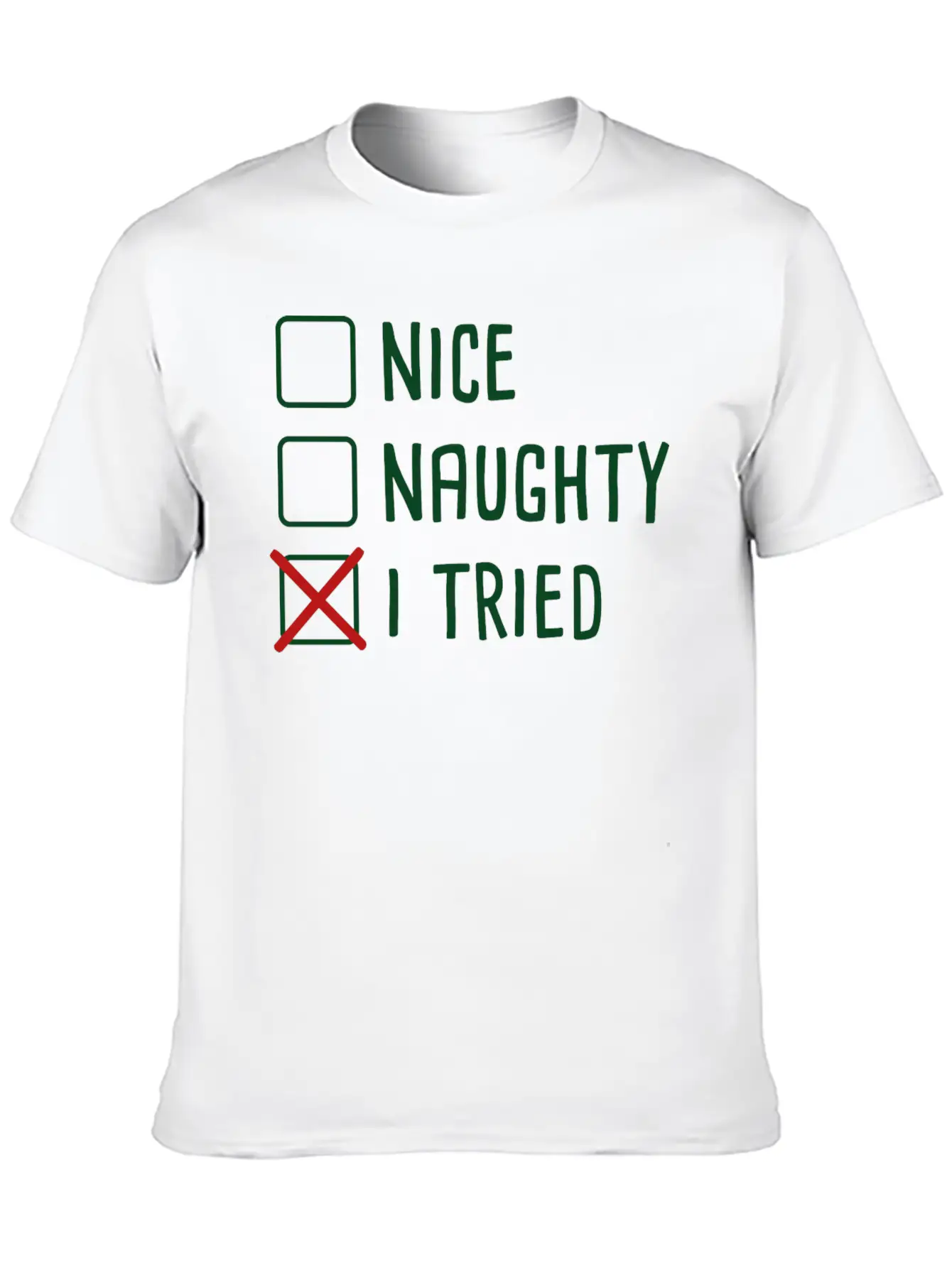 I Tried Essential Unisex Summer Tee – Soft Cotton Casual Fit