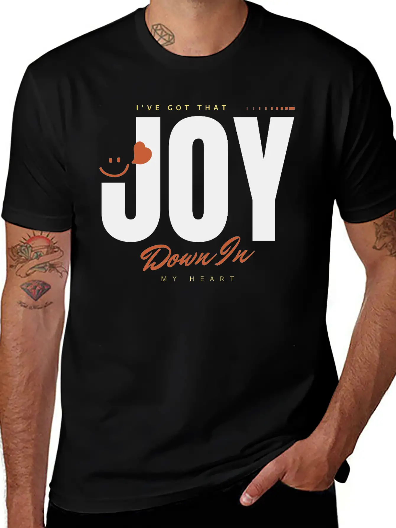 I Ve Got That Joy Down In My Heart Stylish Everyday T-Shirt – Unisex Basic Cotton Tee