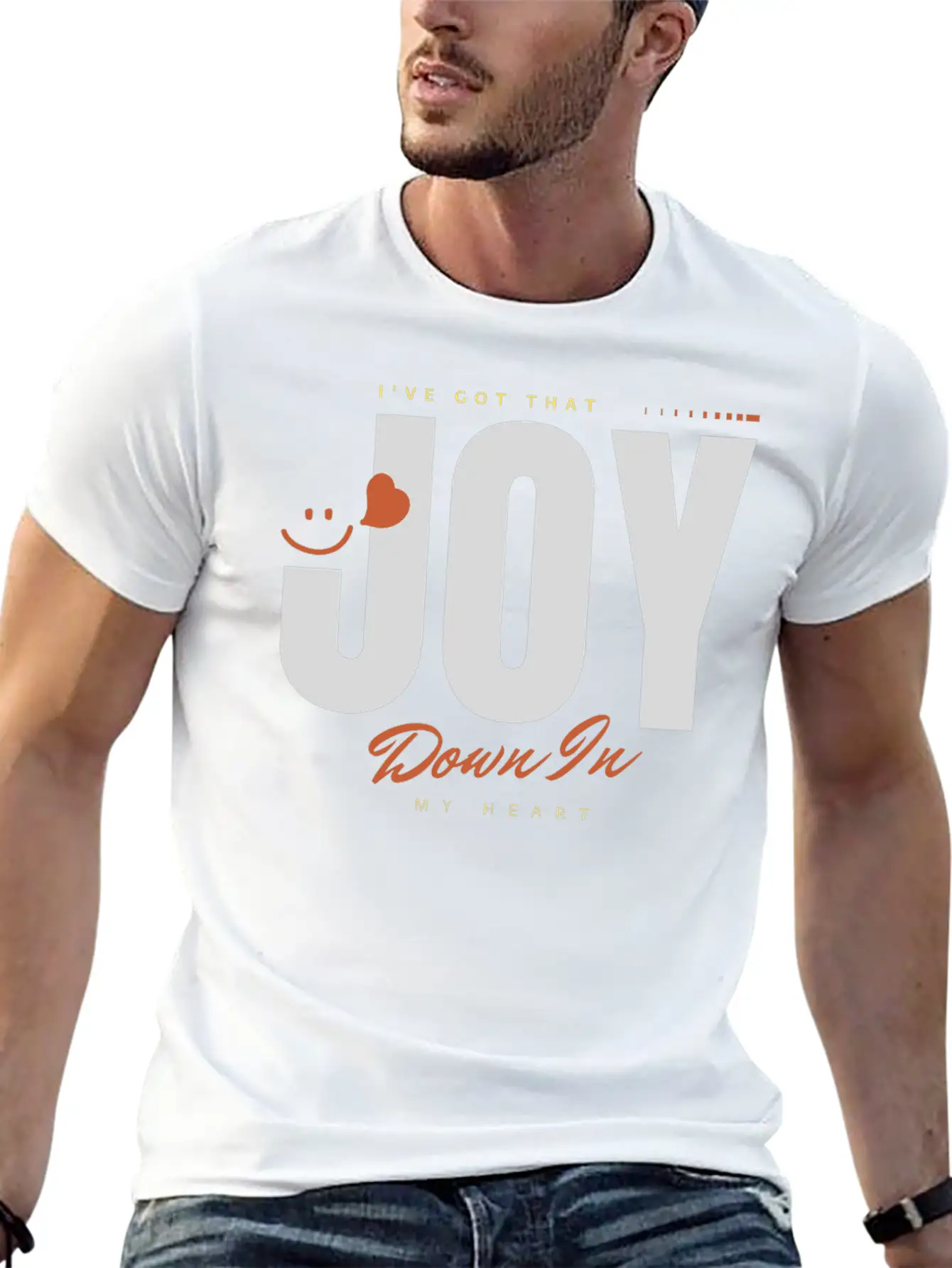 I Ve Got That Joy Down In My Heart Stylish Everyday T-Shirt – Unisex Basic Cotton Tee