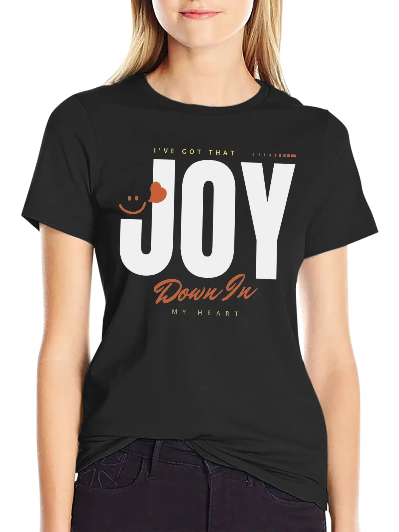 I Ve Got That Joy Down In My Heart Stylish Everyday T-Shirt – Unisex Basic Cotton Tee