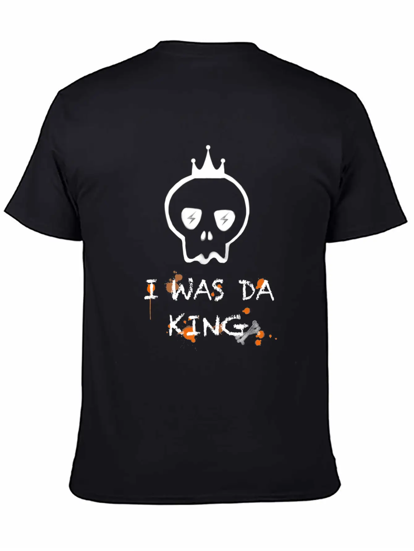 I Was King Basic Graphic T-Shirt – Daily Comfort In Soft Cotton