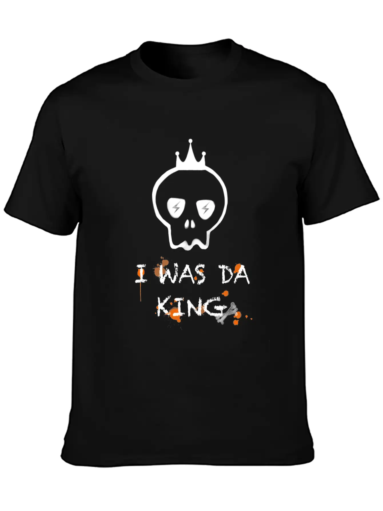 I Was King Basic Graphic T-Shirt – Daily Comfort In Soft Cotton