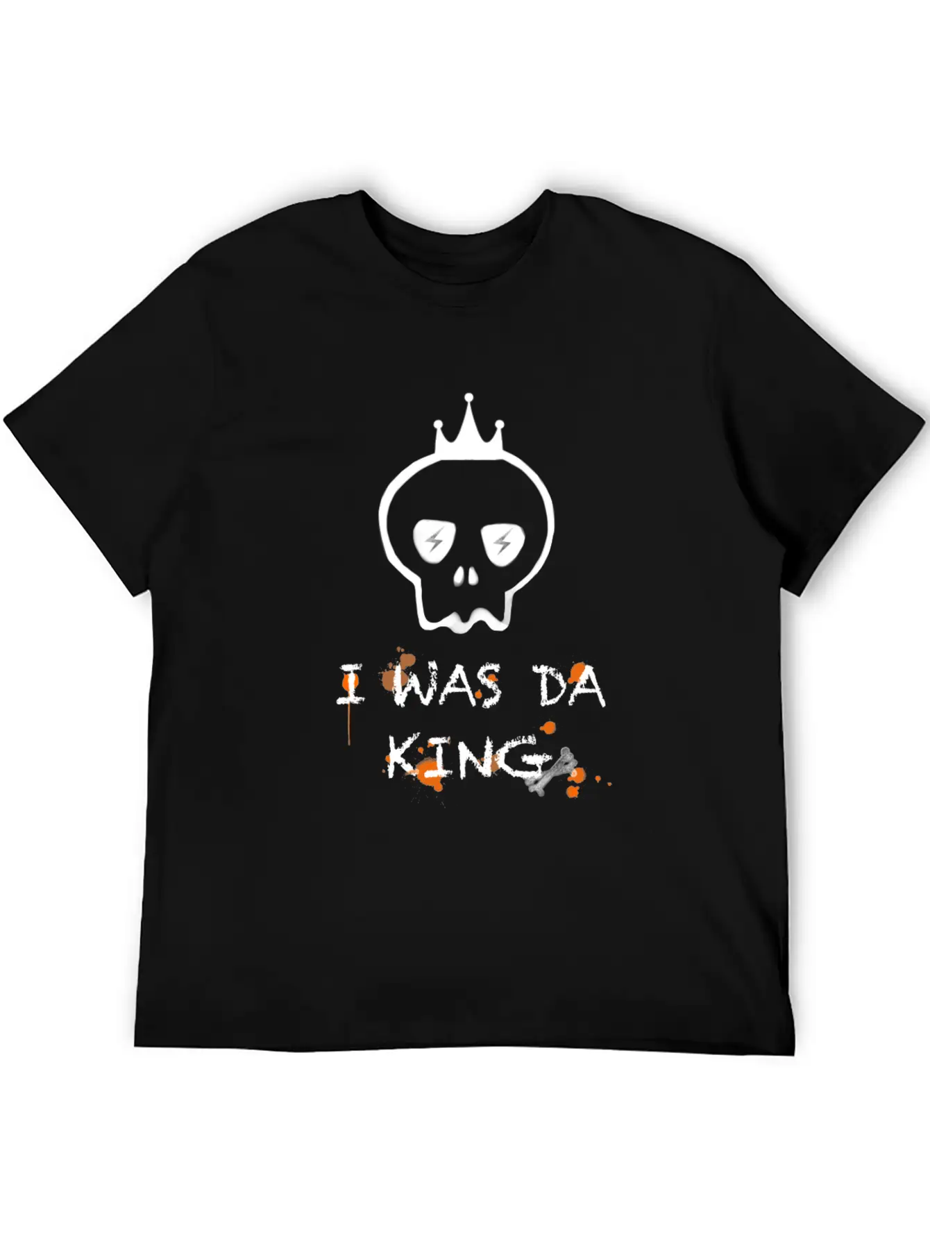 I Was King Basic Graphic T-Shirt – Daily Comfort In Soft Cotton