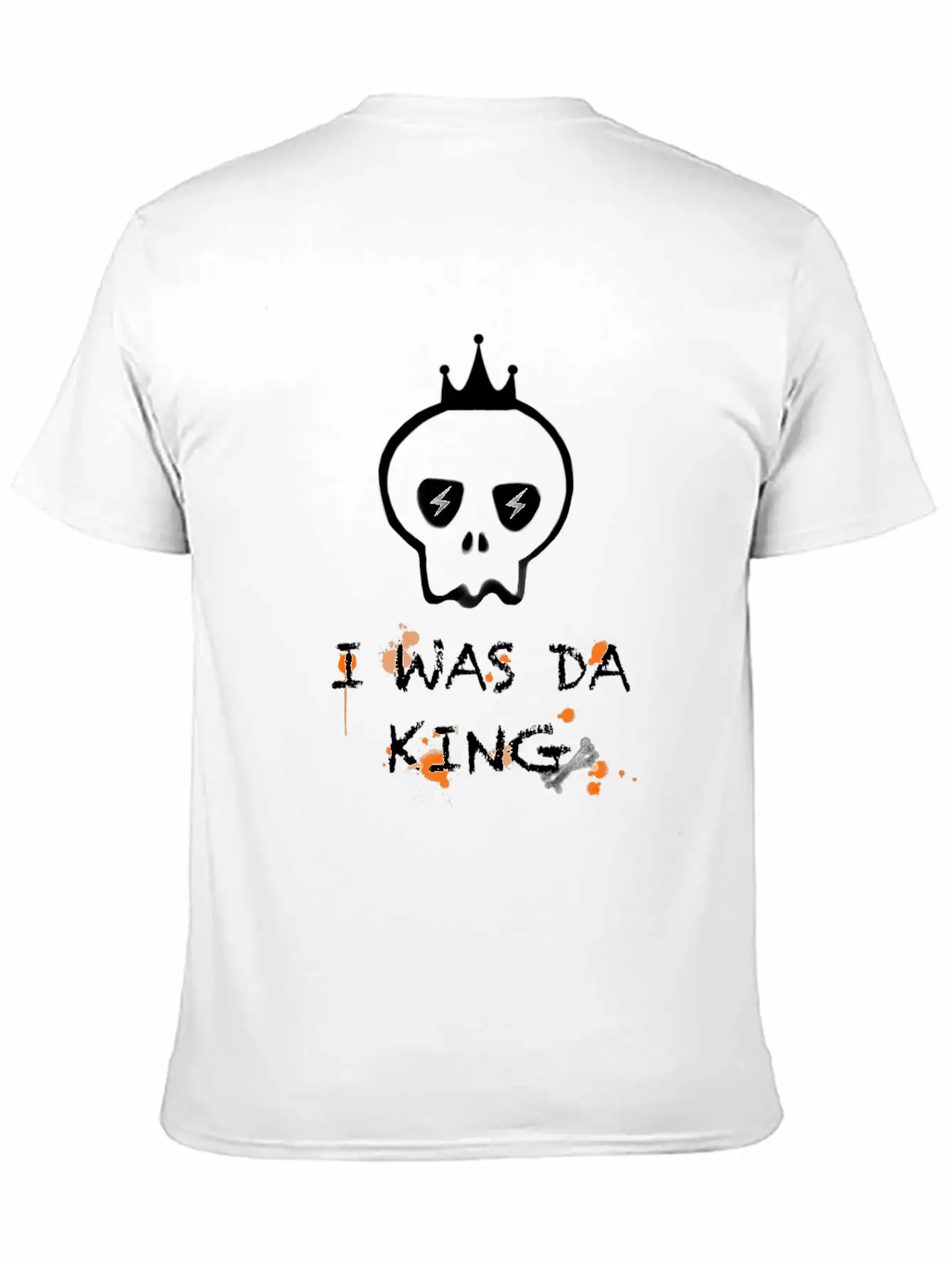 I Was King Basic Graphic T-Shirt – Daily Comfort In Soft Cotton