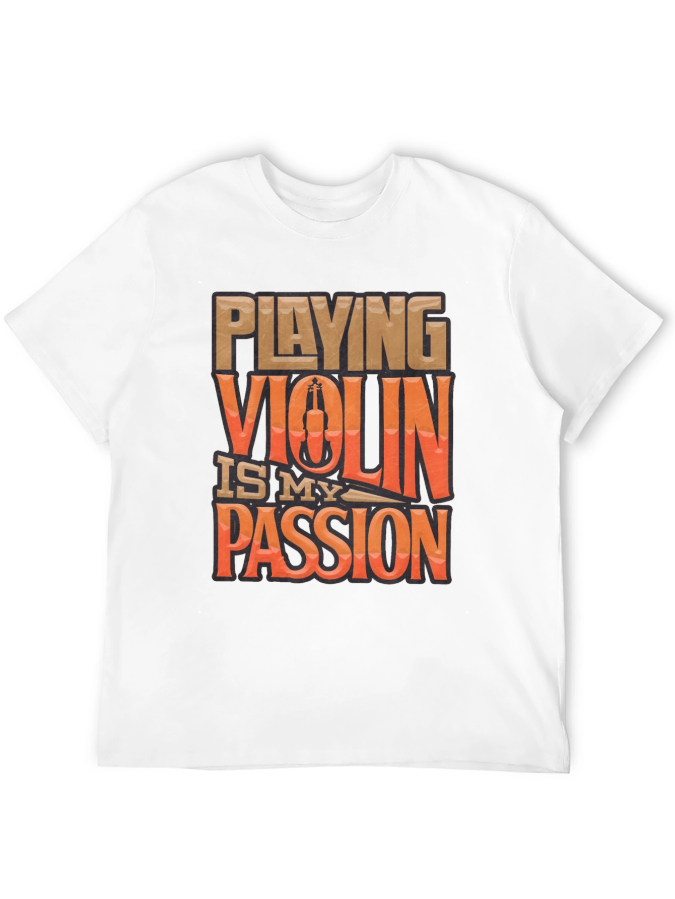 Violin Passion Graphic Tee - Musician T-Shirt
