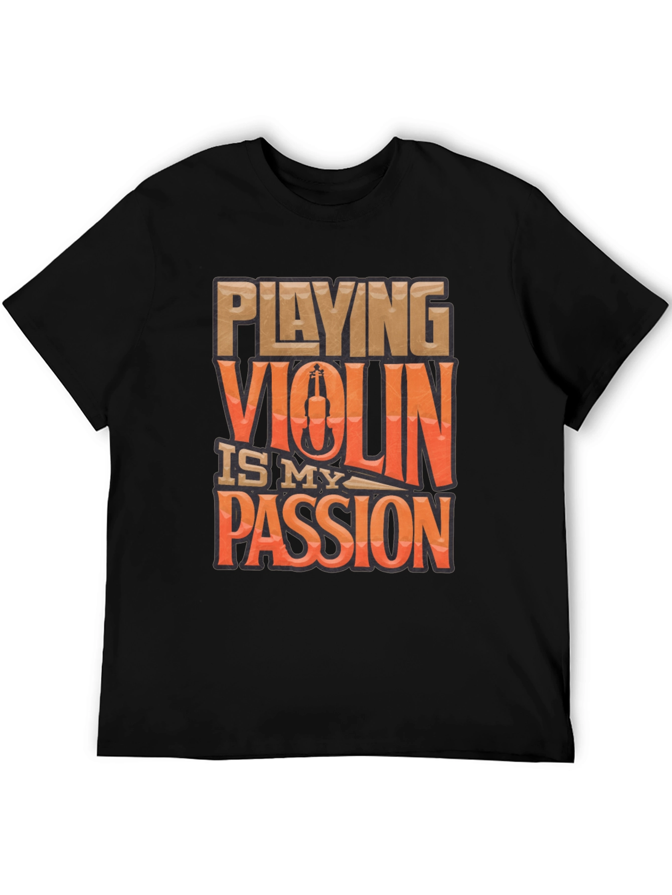 Violin Passion Graphic Tee - Musician T-Shirt