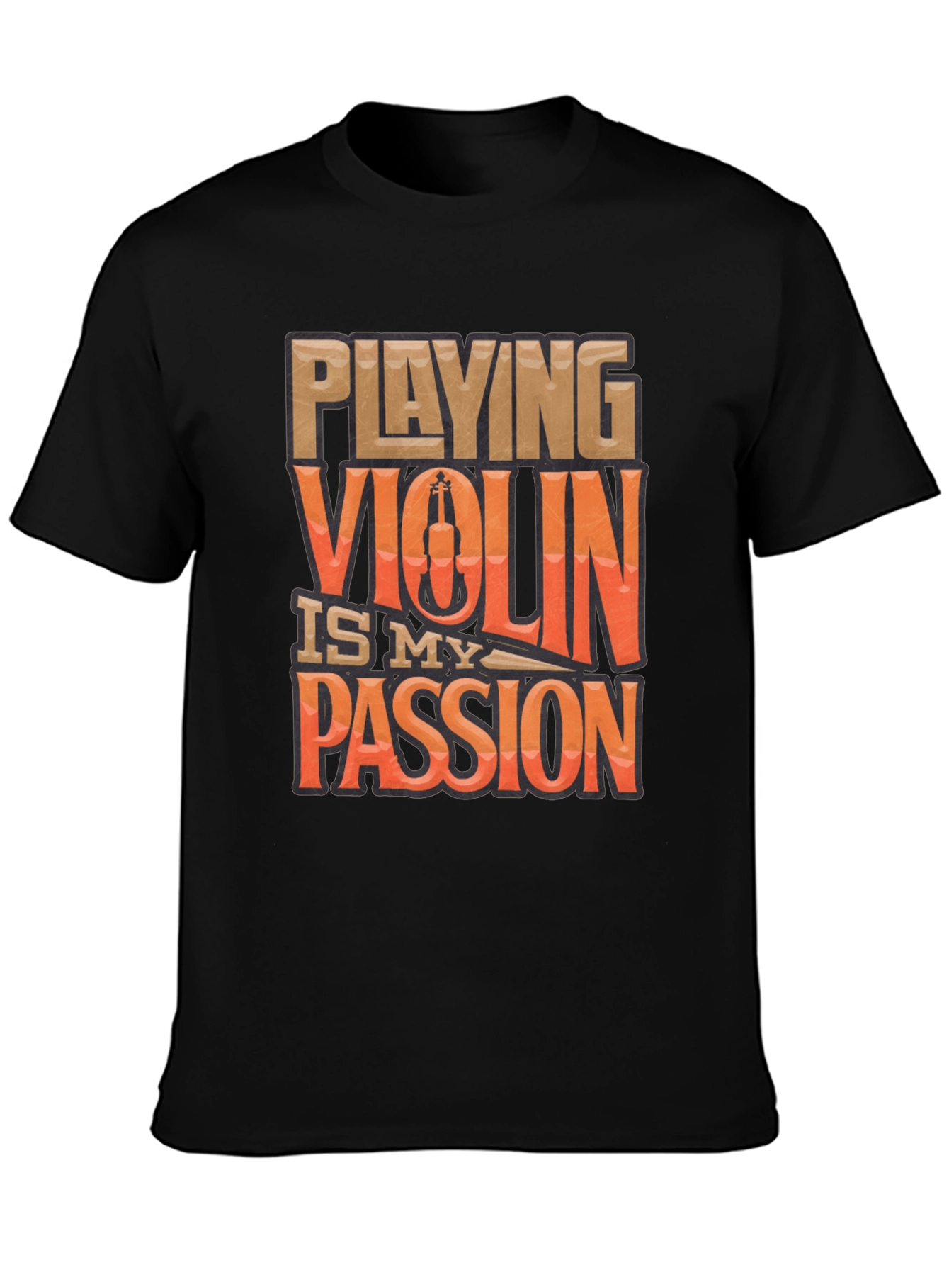 Violin Passion Graphic Tee - Musician T-Shirt